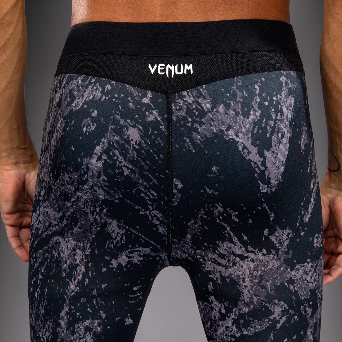 Venum Rage & Workout Compressiebroek - Zwart/Grijs