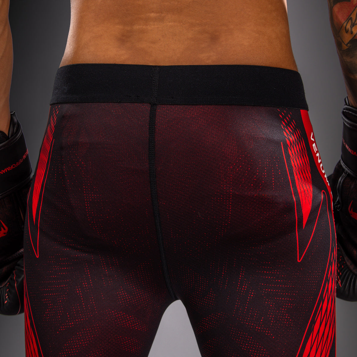 Venum Amazonia Reborn Compressiebroek - Zwart/Rood