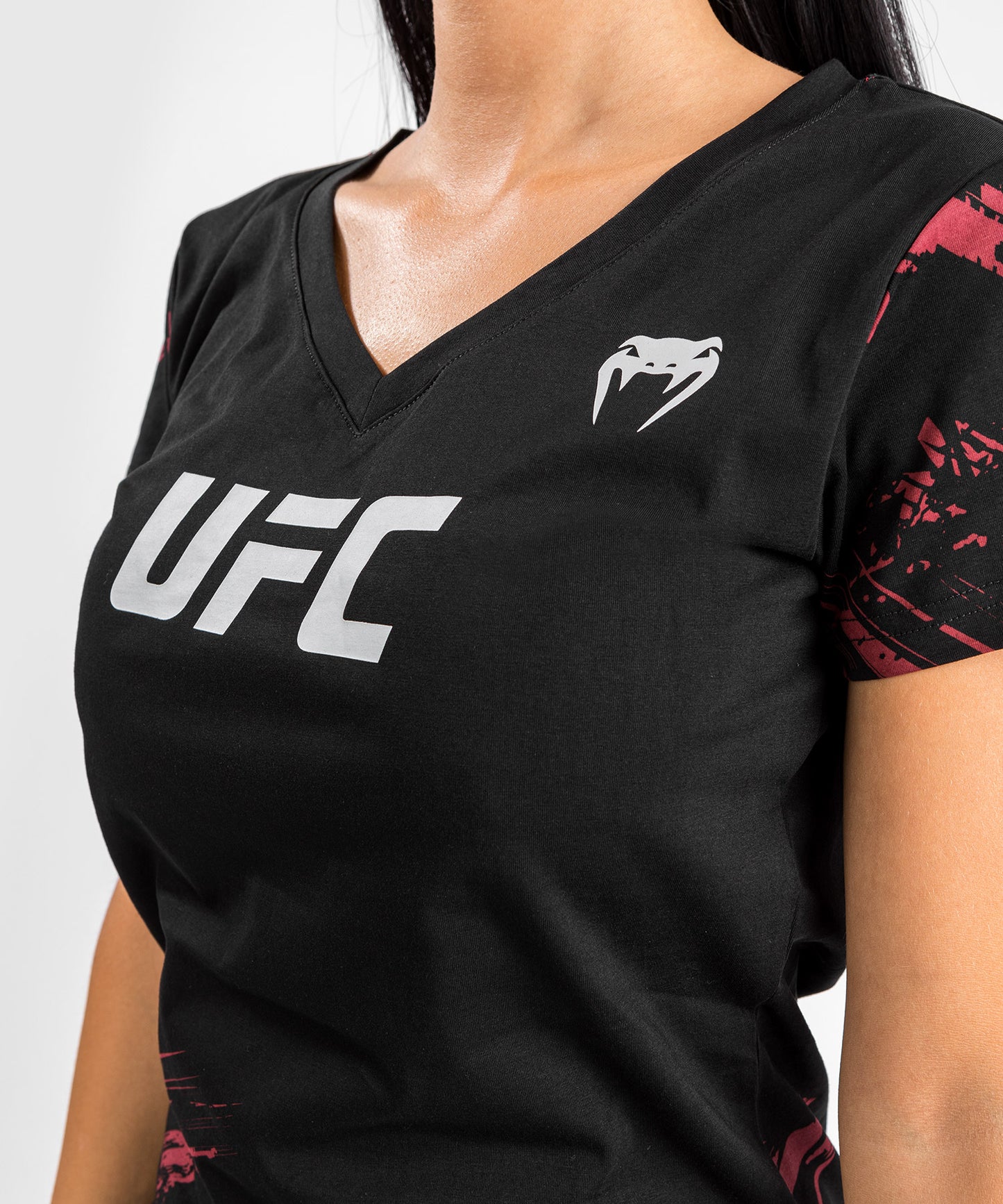 UFC Venum Authentic Fight Week 2.0 T-Shirt - Voor Dames - Zwart