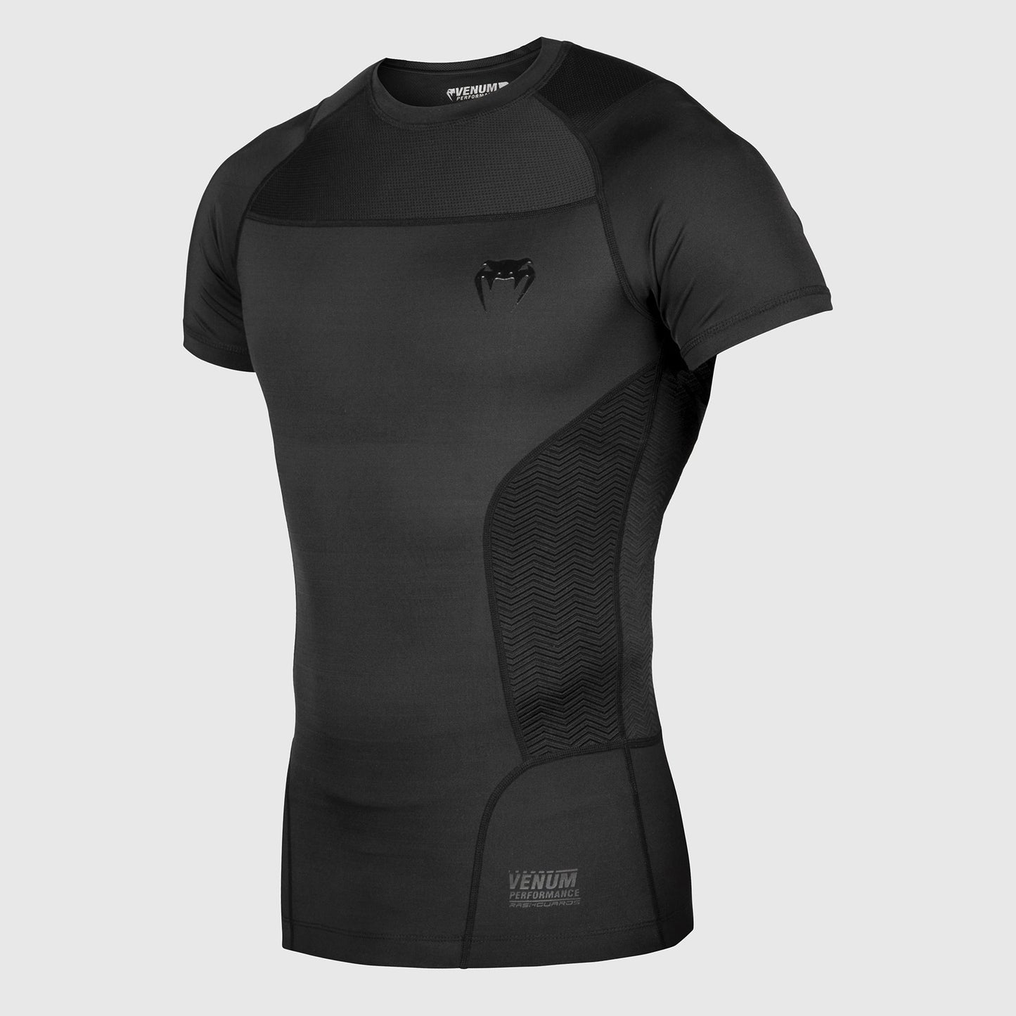 Venum G-Fit Rashguard - korte mouwen - zwart