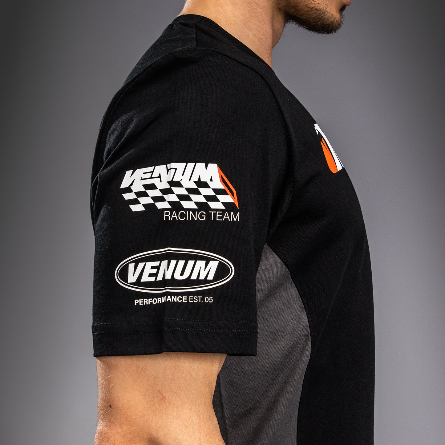 Venum Motorsport T-Shirt - Diep Zwart