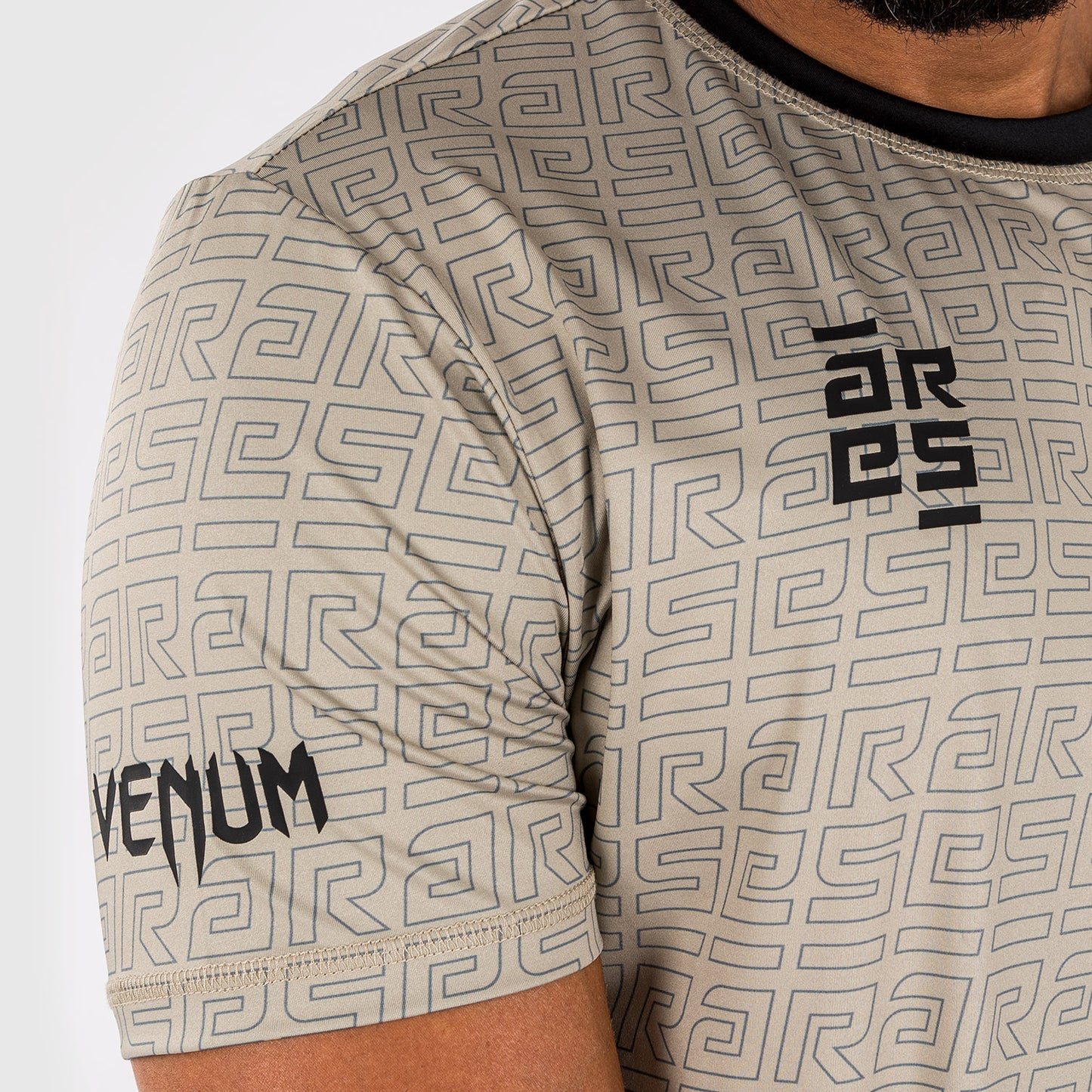 Venum x Ares 2.0 Dry Tech T-shirt - Zand