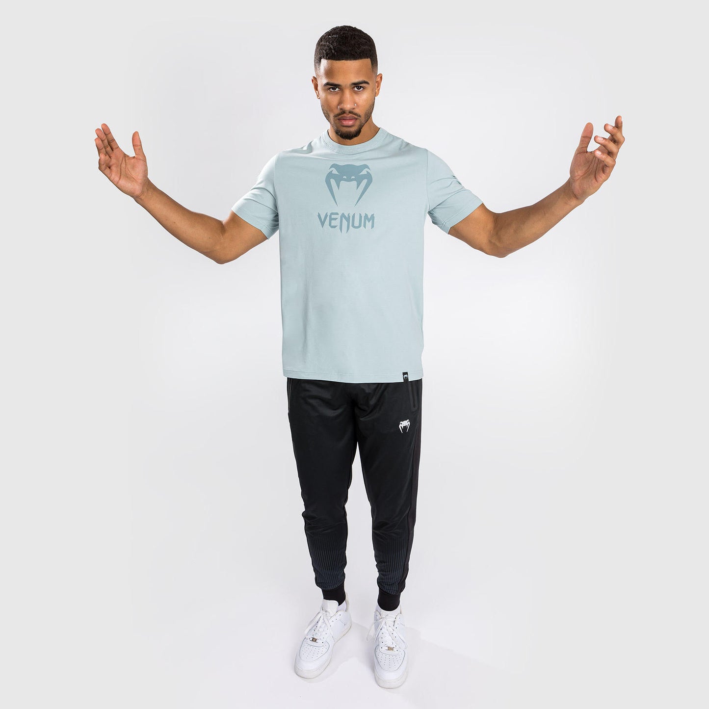 Venum Classic T-shirt - Clearwater Blue/Clearwater Blue