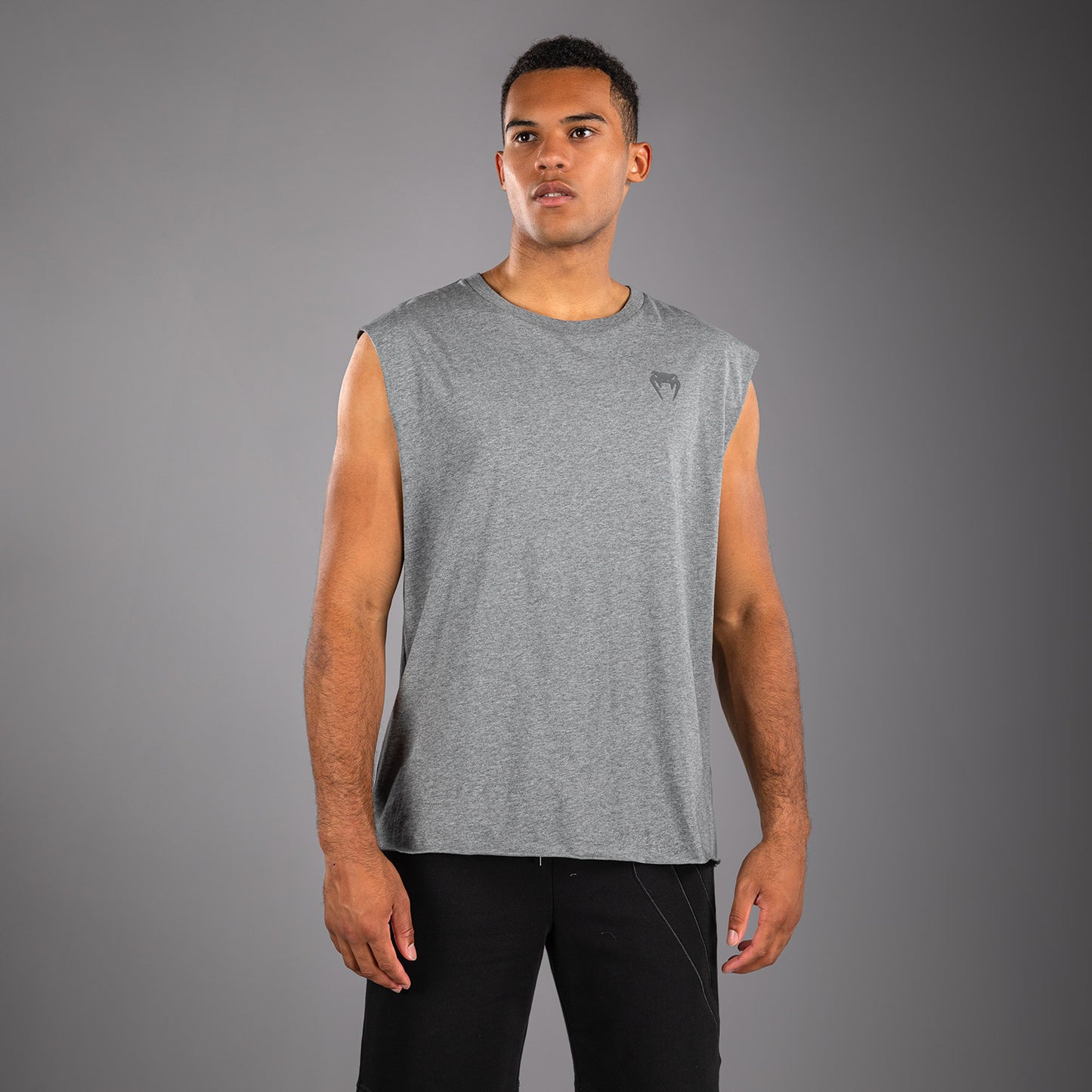 Venum Divide Mouwloos T-shirt - Gemêleerd Grijs
