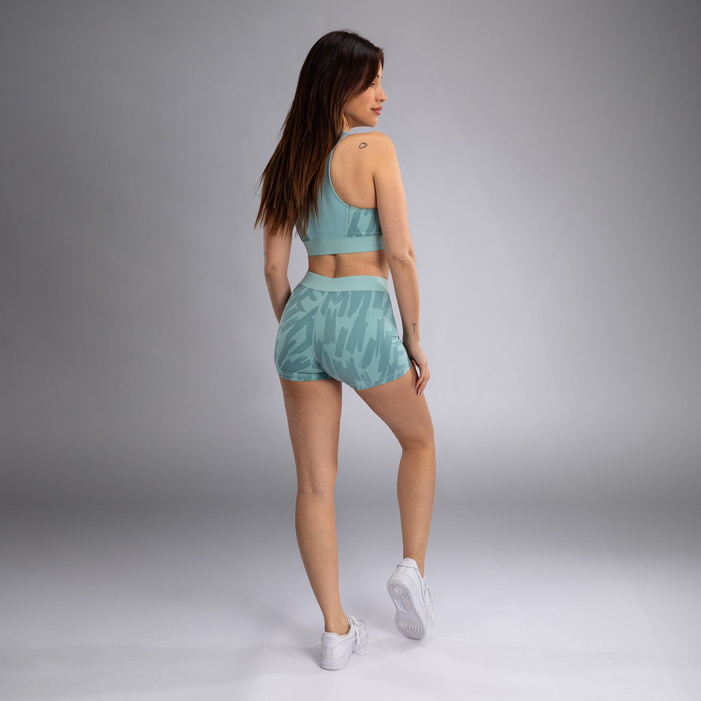 Venum Graffiti Compressieshorts voor Vrouwen - Aqua