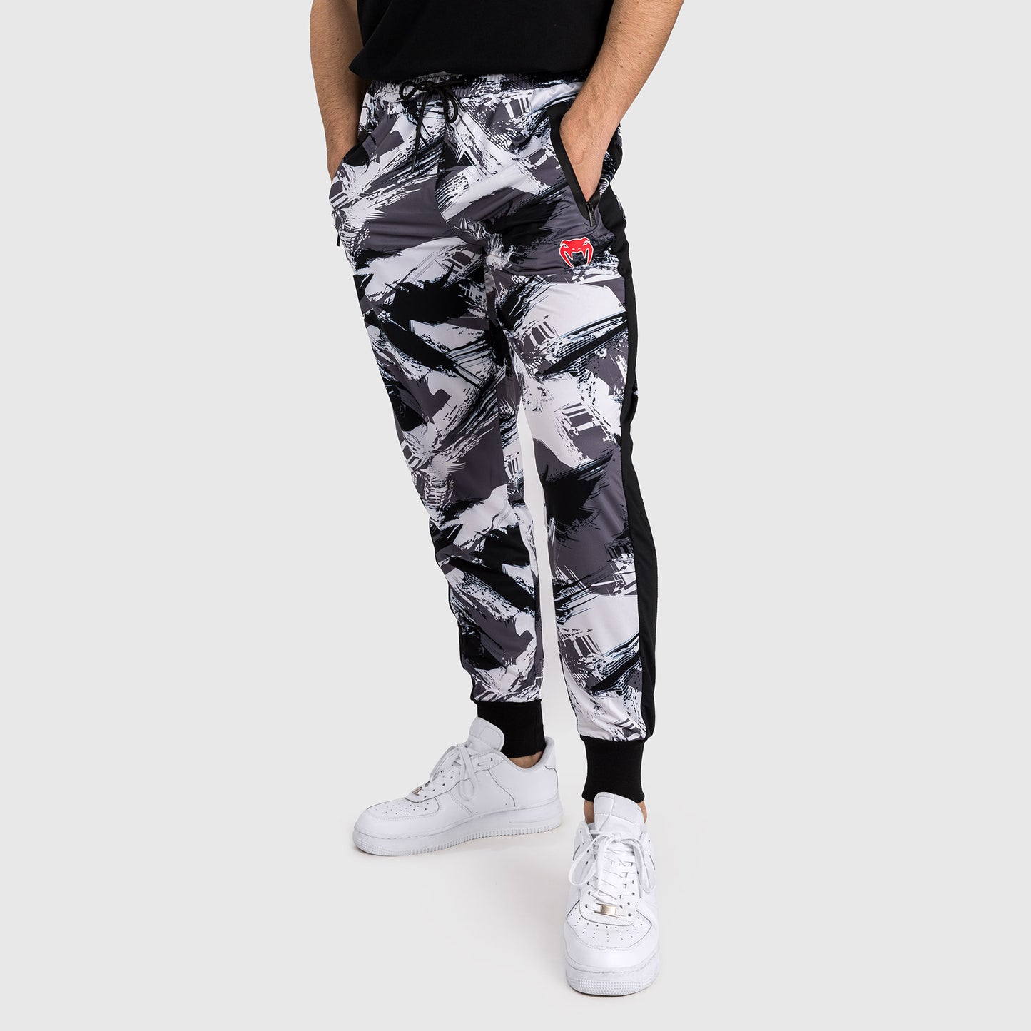 Venum Electron 3.0 Joggingbroek - Rood/Grijs