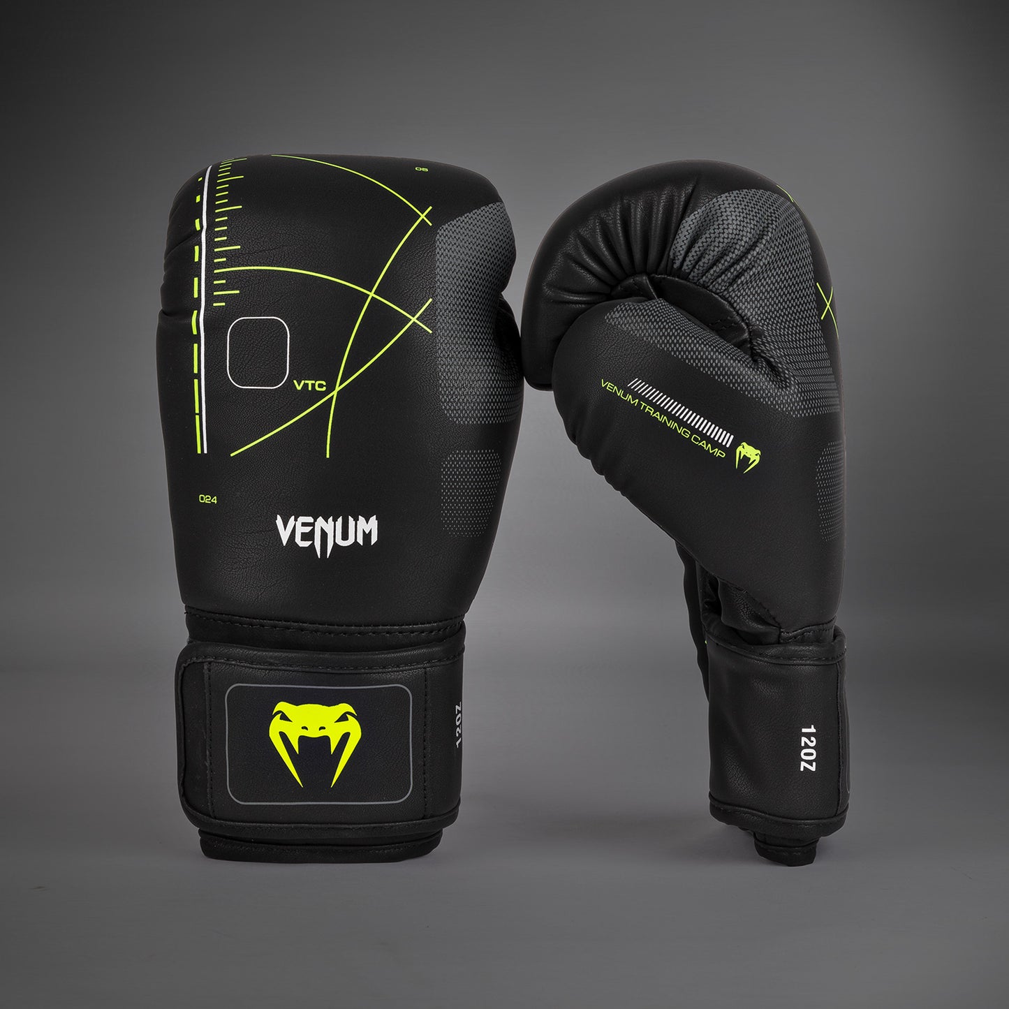 Venum Training Camp 4.0 Bokshandschoenen - Zwart/Neon Groen