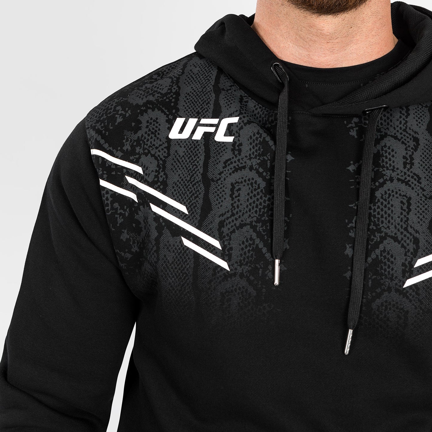 UFC Adrenaline by Venum Replica Heren Pullover Hoodie - Zwart