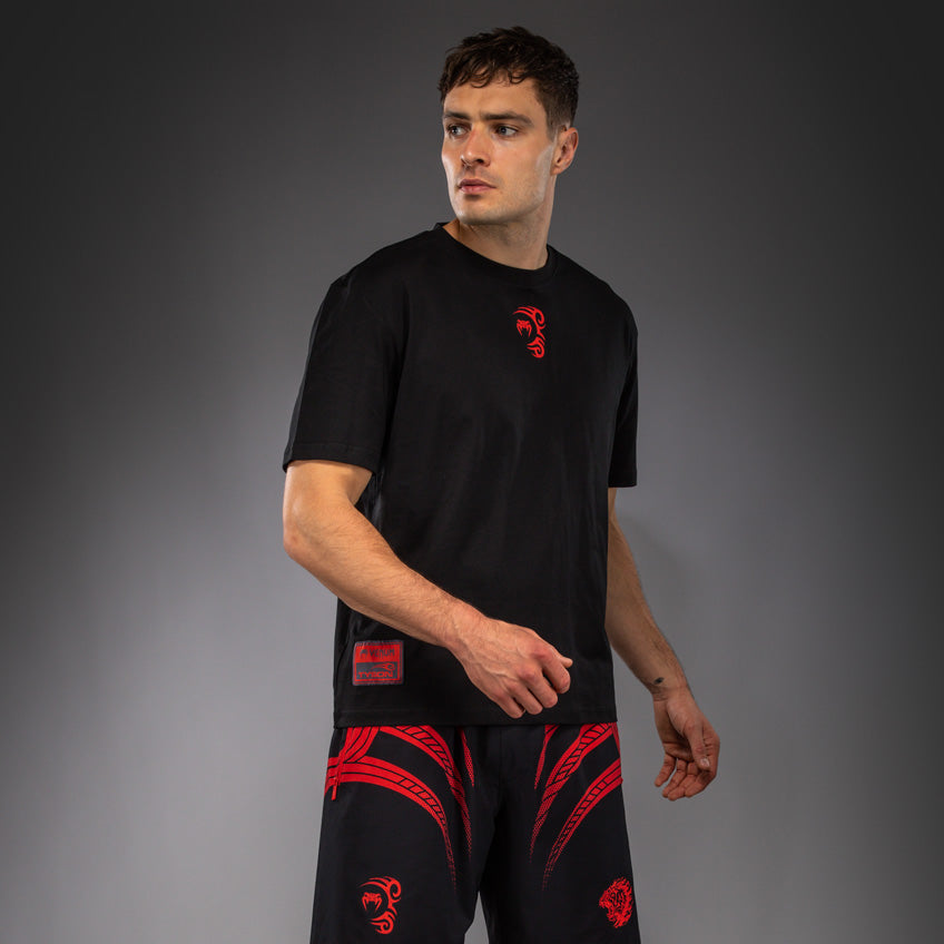 Venum x Mike Tyson Tiger T-shirt - Diep Zwart