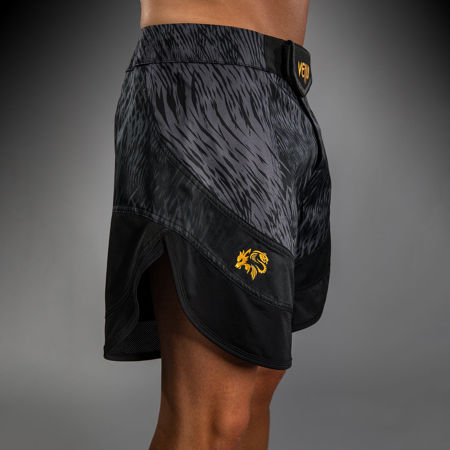 Venum x Chimaev Fightshorts - Zwart/Grijs