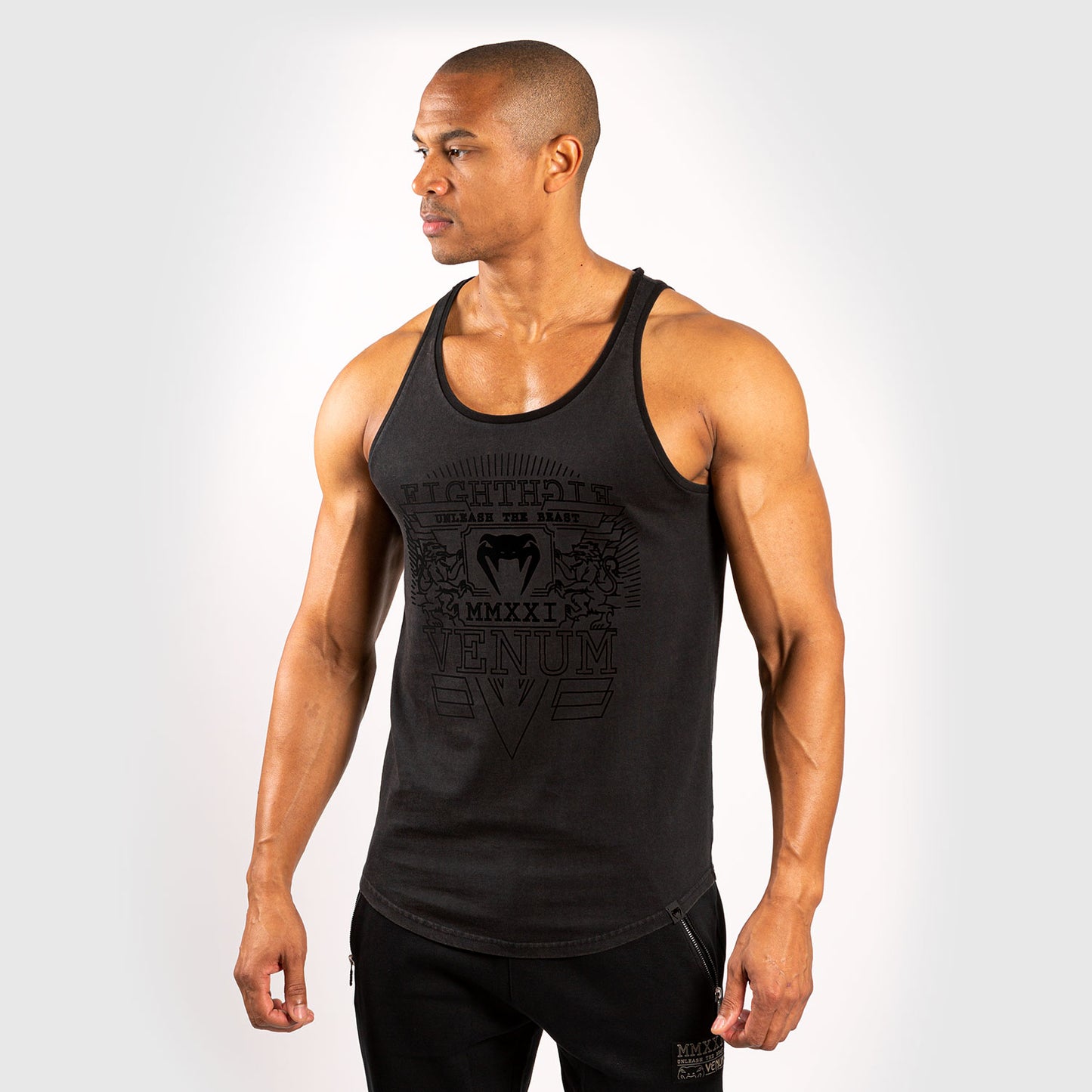 Venum LIONS21 tanktop - Zwart/Zwart