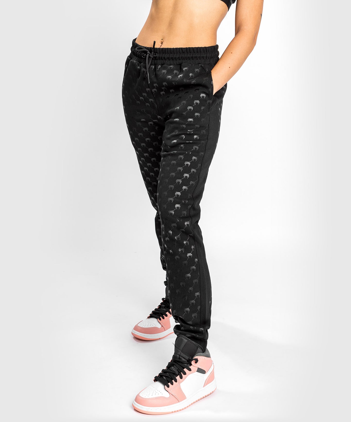 Venum Monogram Joggingbroek voor dames - Zwart/Roze Goud