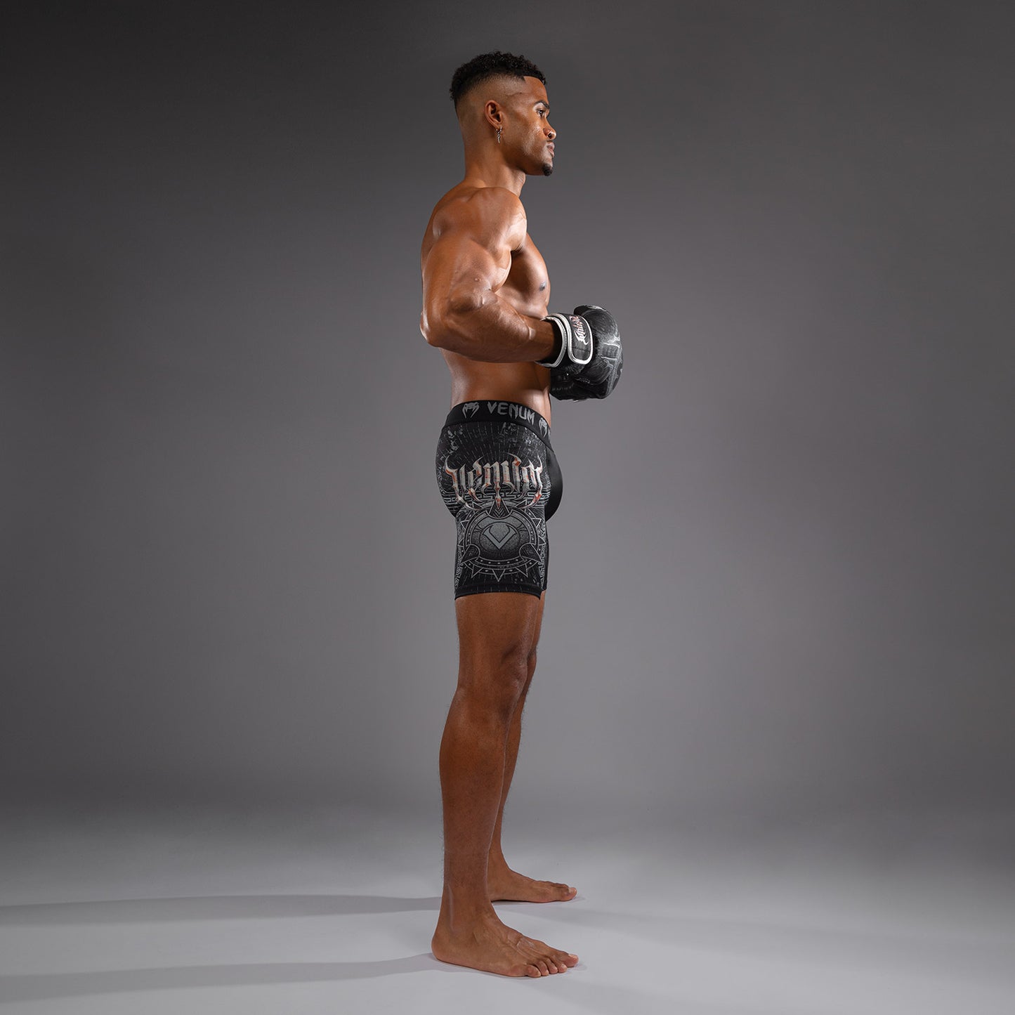 Venum Gladiator 5.0 Mannen Vale Tudo Shorts - Zwart/Zilver
