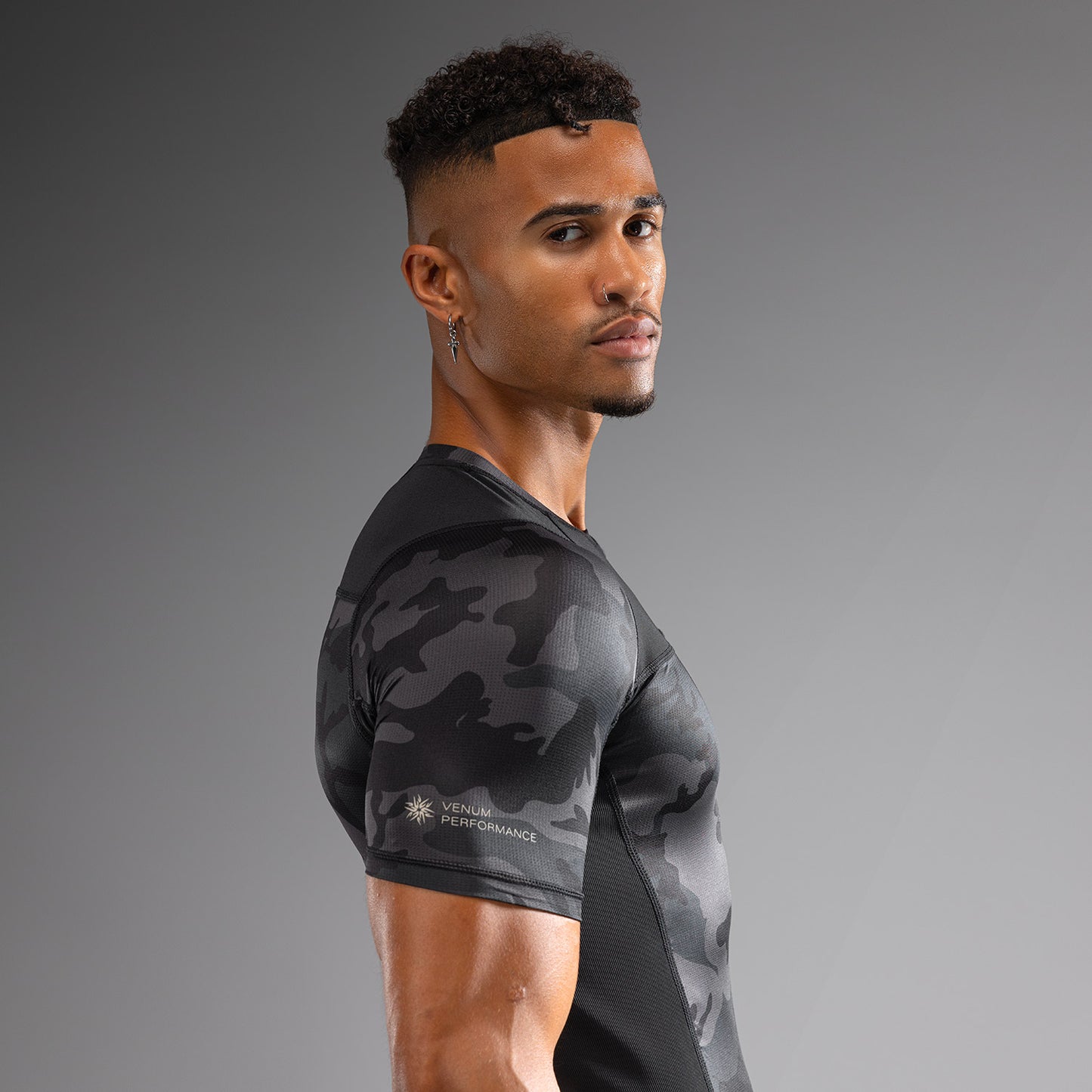 Venum G-Fit Air Korte Mouw Rashguard Heren - Urbaan Camo