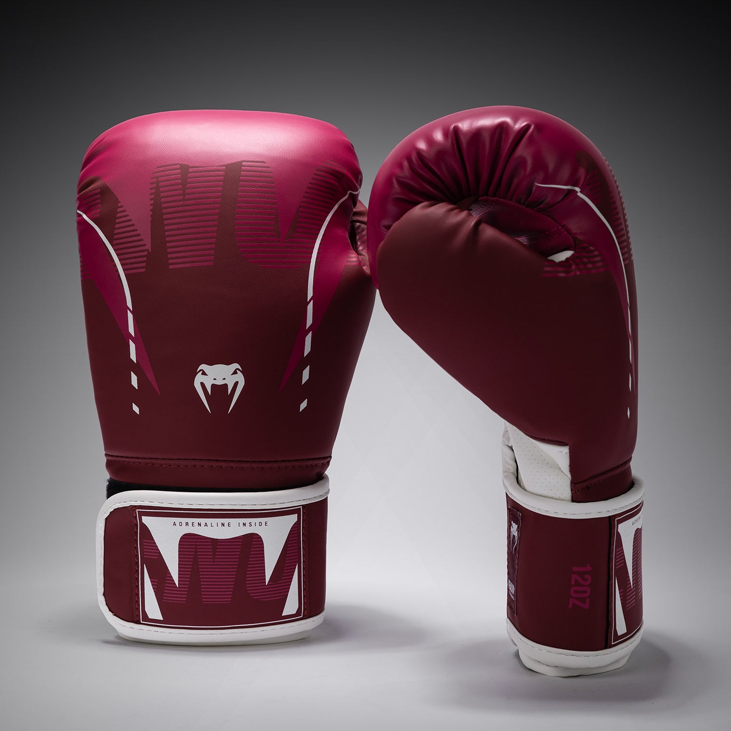 Venum Adrenaline Bokshandschoenen – Bourgondisch/Roze