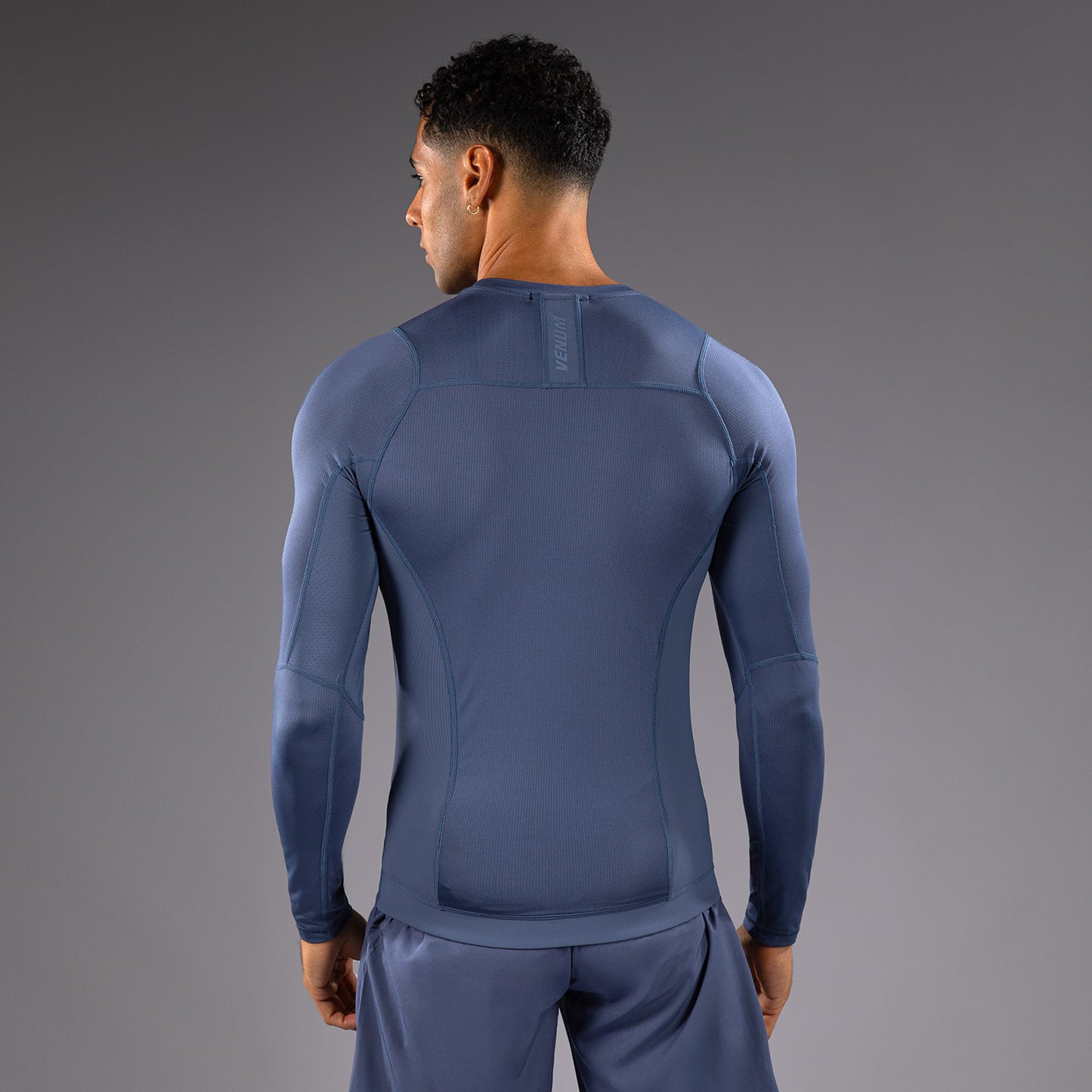 Venum G-Fit Air Lange Mouw Rashguard Heren - Mistblauw
