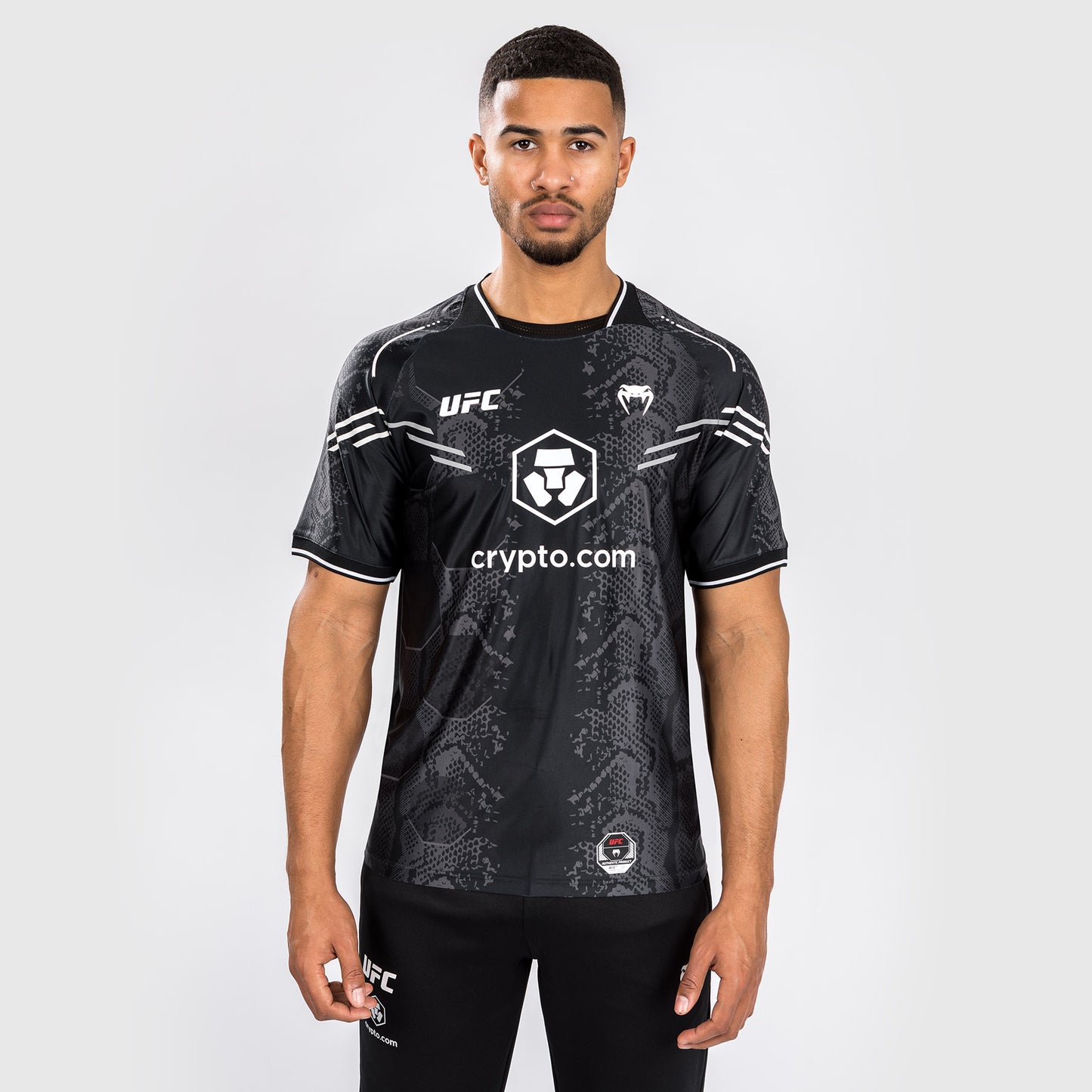 UFC Adrenaline by Venum Authentic Fight Night Heren Walkout Jersey - Zwart
