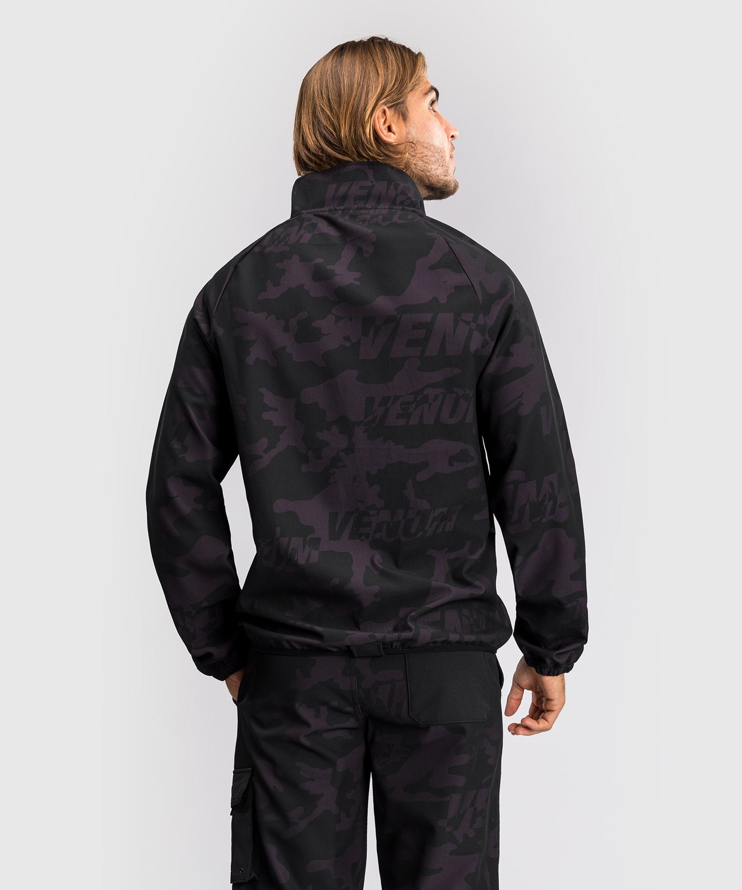 Venum Trooper Heren Trainingsjack - Zwart/Paarse