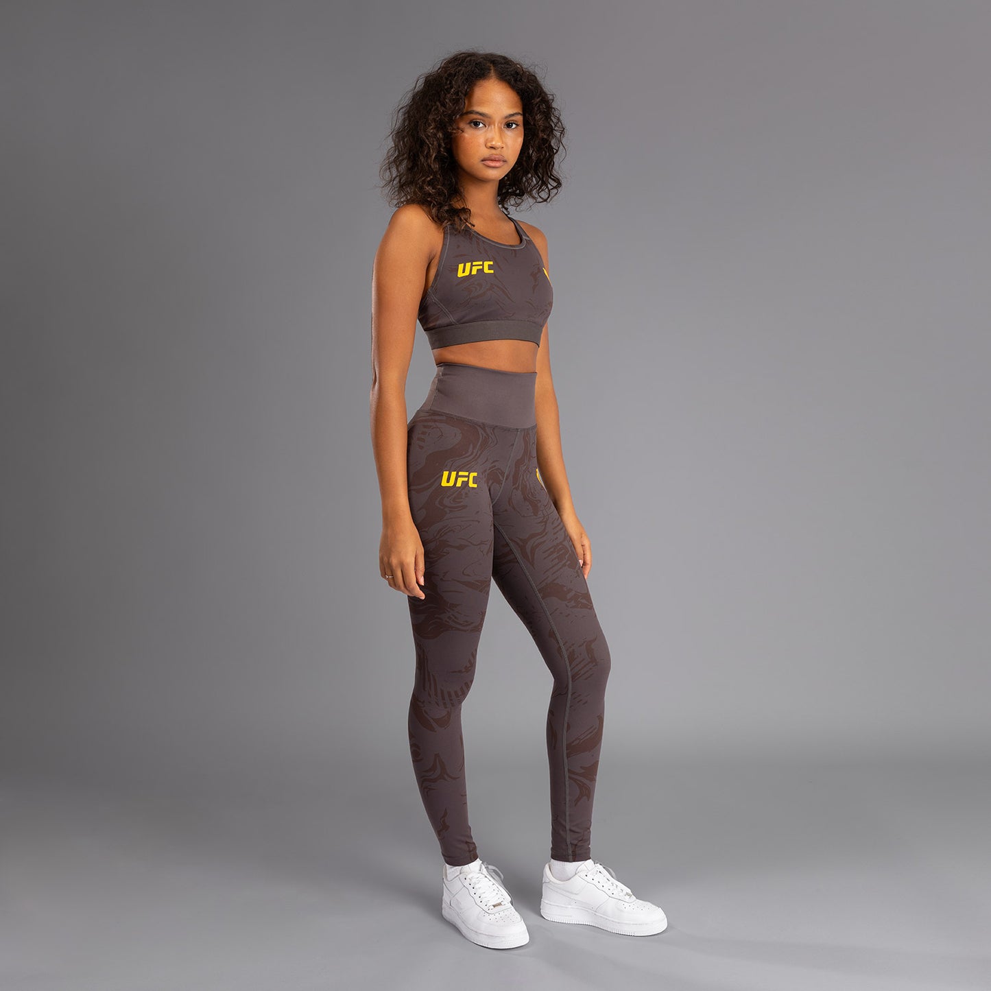 UFC Fusion by Venum Fight Week Performance Leggings voor Dames - Earthen Brown