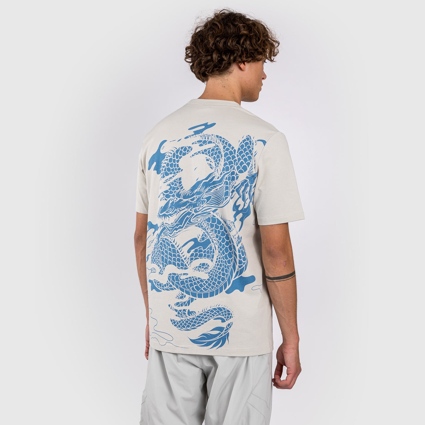 Venum Dragon’s Flight Heren T-shirt - Misty Blue