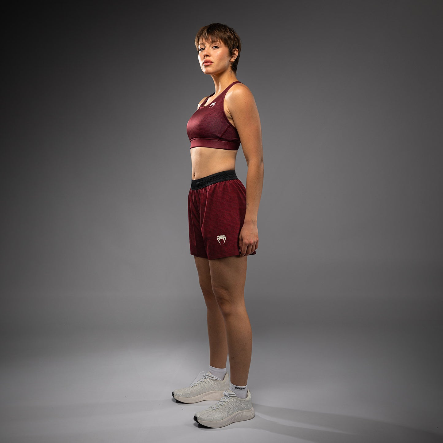 Venum x Ares Dames Trainingsshorts - Bordeau