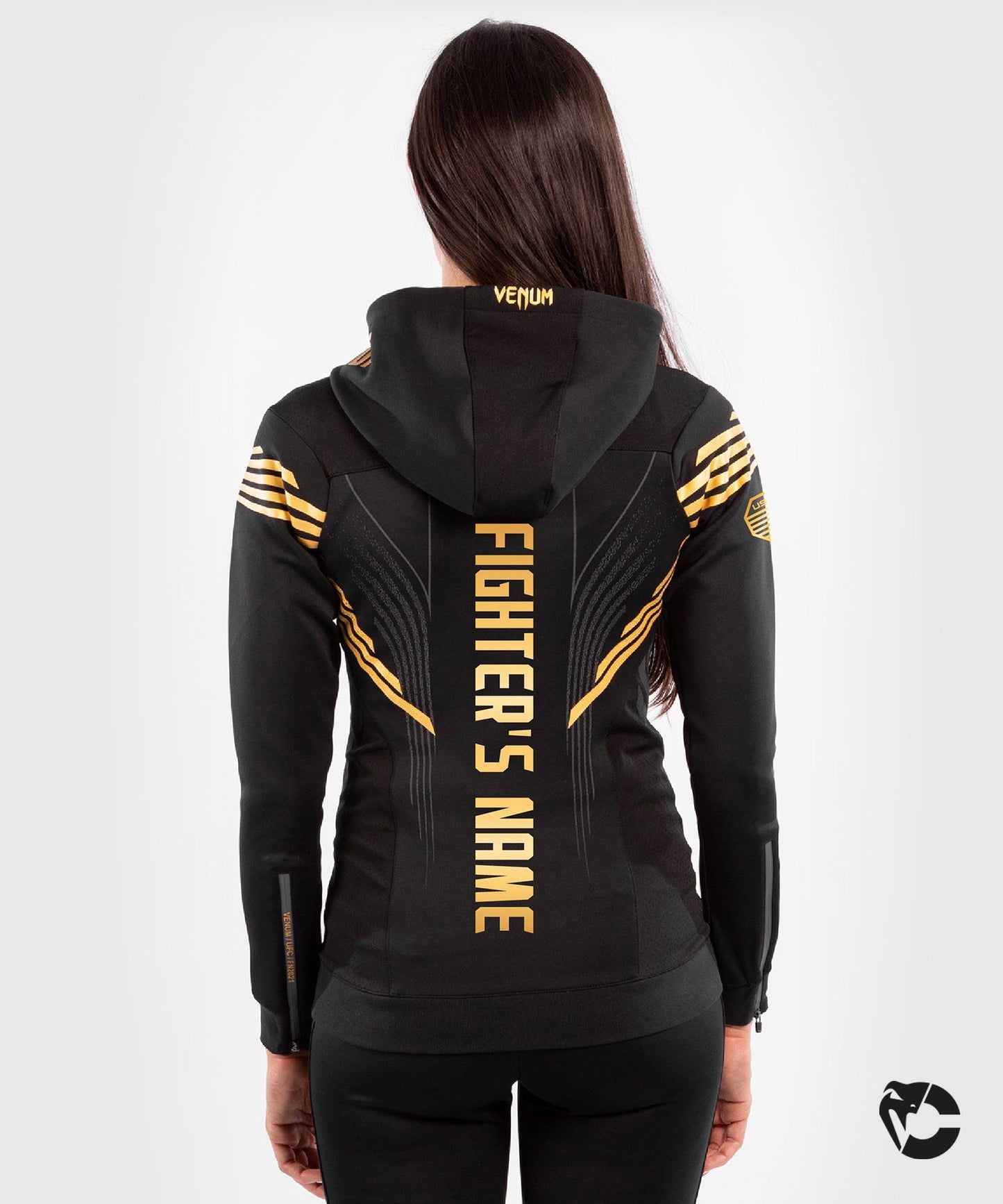 UFC Venum Fighters Authentic Fight Night Walkout Hoodie voor dames - Champion