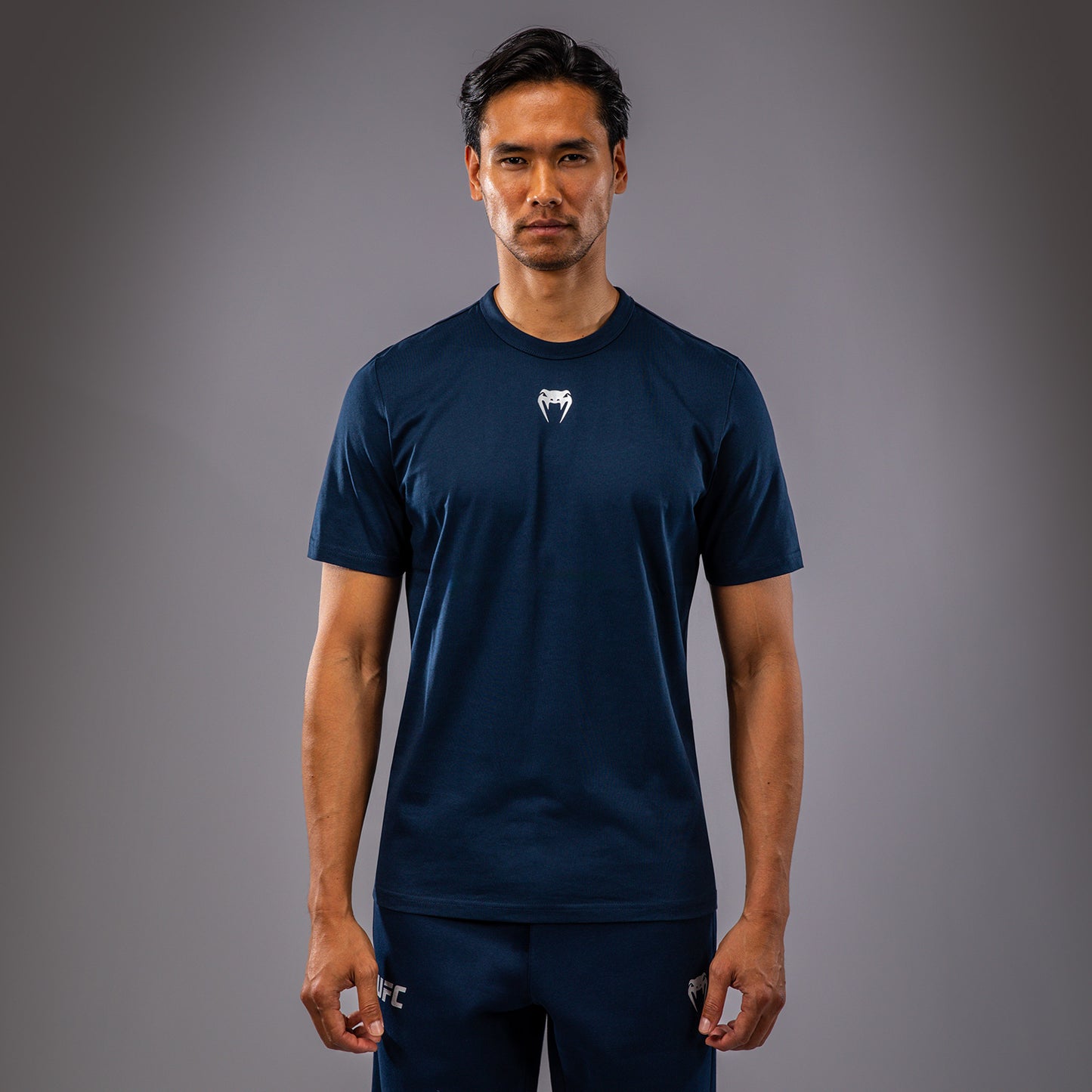 UFC Fusion by Venum Fight Week Korte Mouwen T-shirt voor Heren - Solid Oceaanblauw