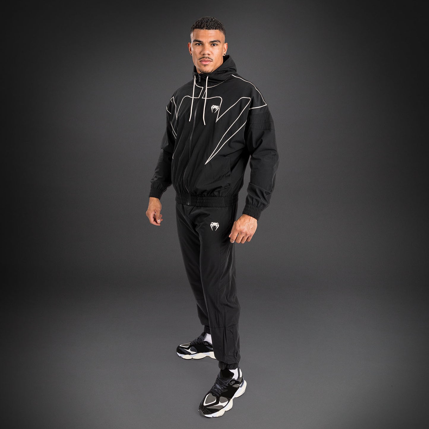 Venum Attack 90 Trainingspak Jas - Zwart/Wit