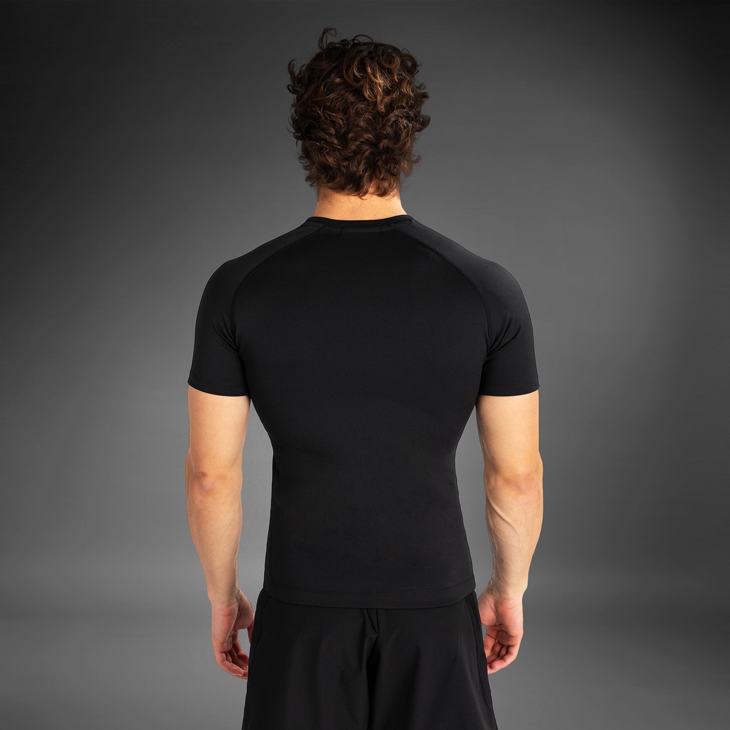 Venum Contender Heren Rashguard met korte mouwen - Zwart/Wit