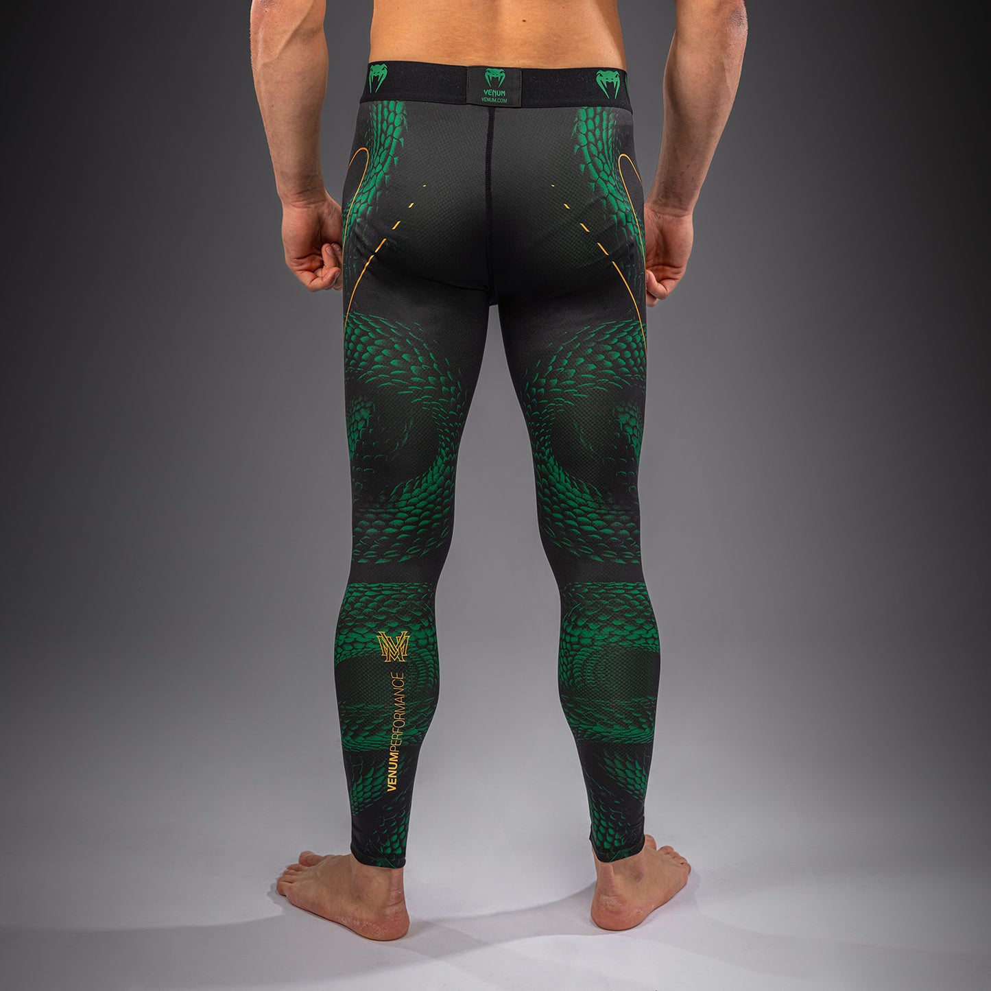 Venum Matupa Spats - Zwart/Groen/Goud