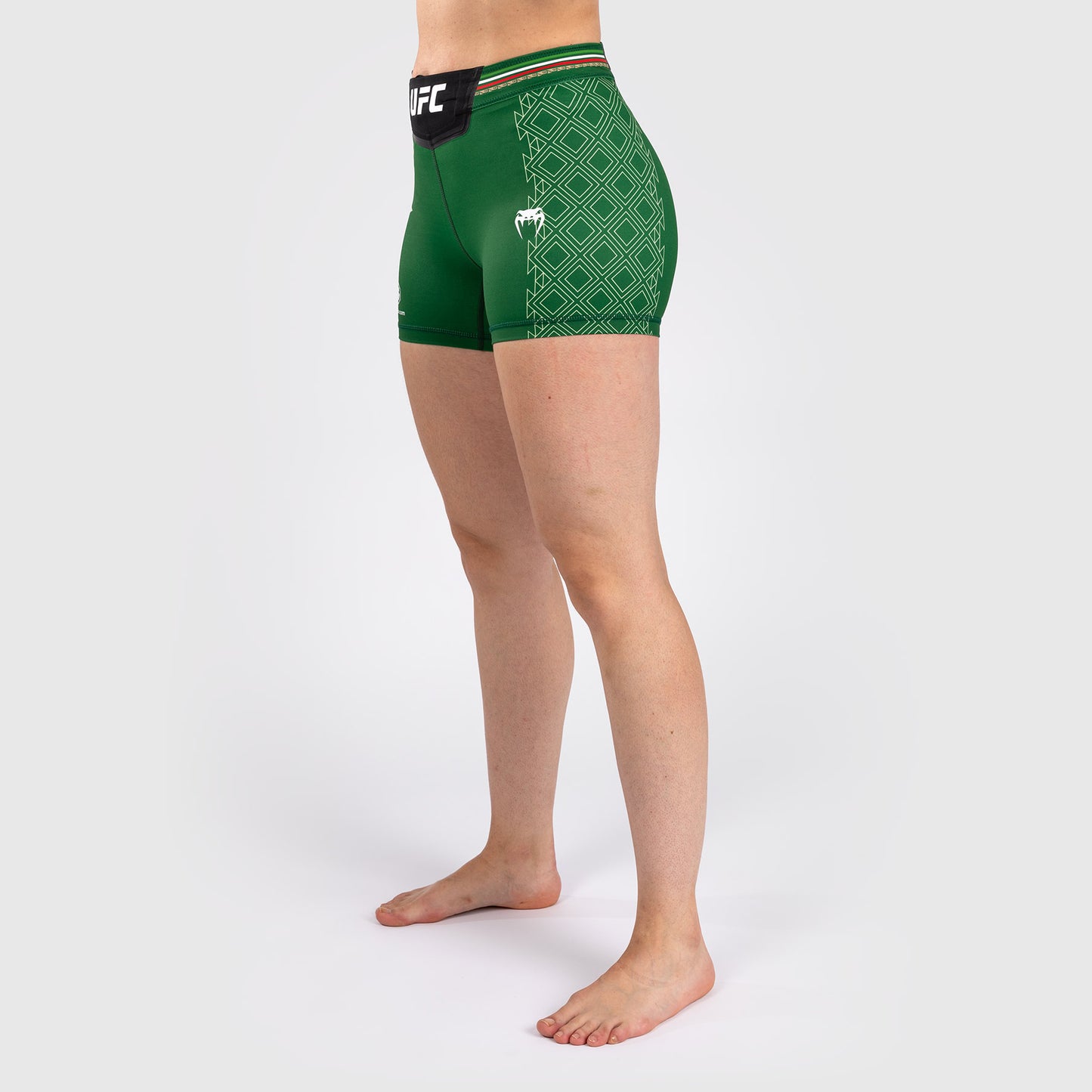Noche UFC by Venum Authentic Fight Night Dames Vale Tudo Short - Short Fit - Groen