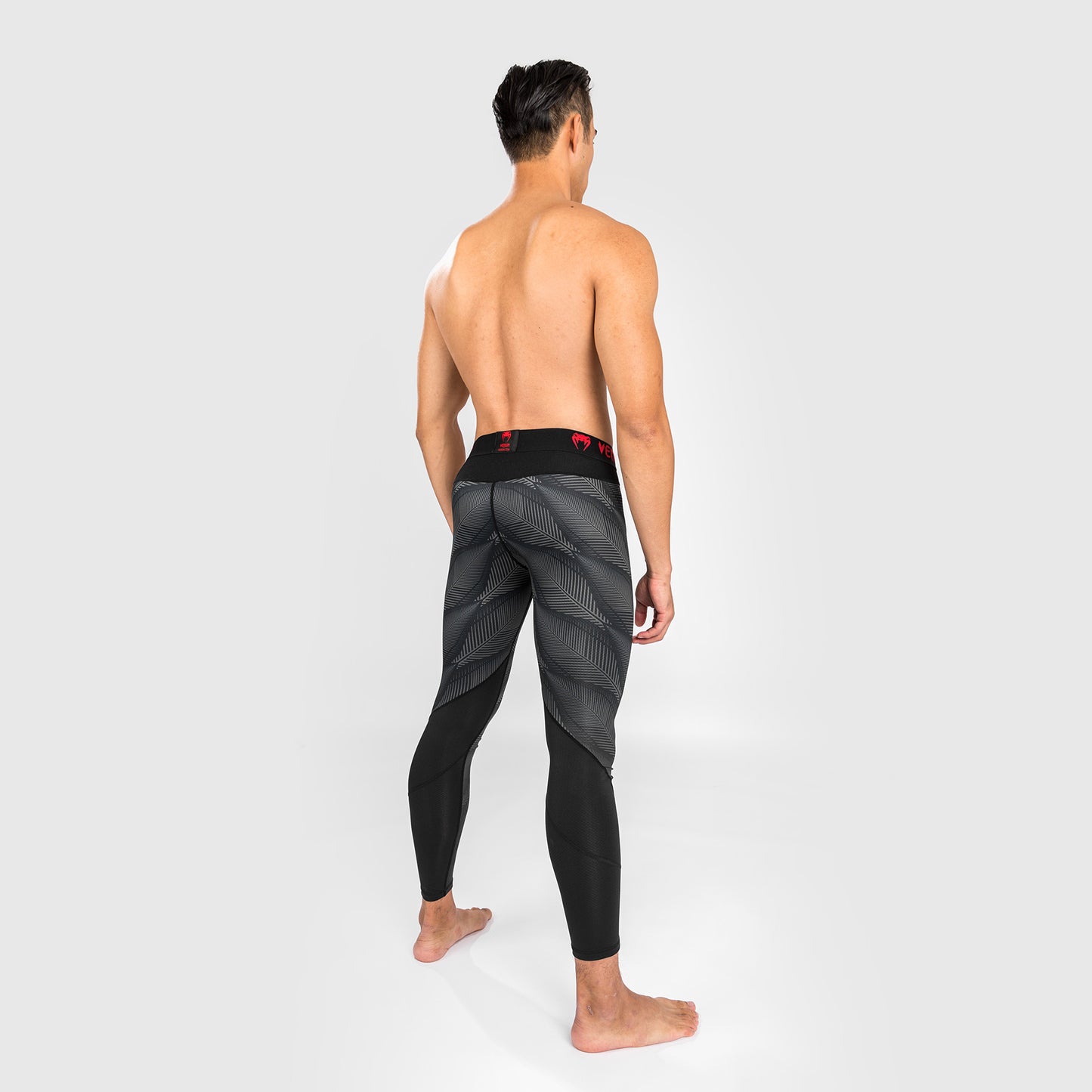 Venum Phantom Compressiebroek - Zwart/Rood