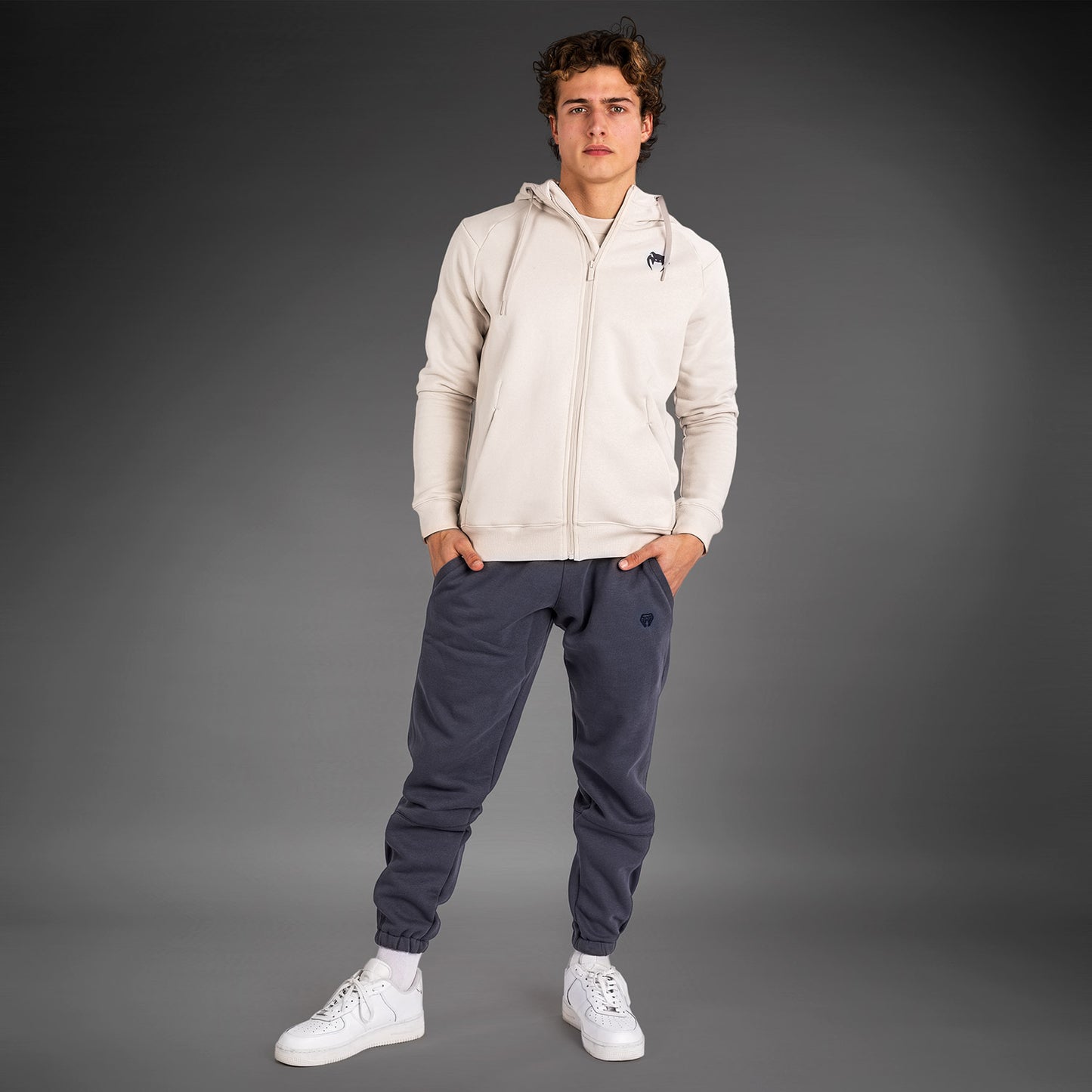 Venum Strikeland  Hoodie met volledige rits - Grijs