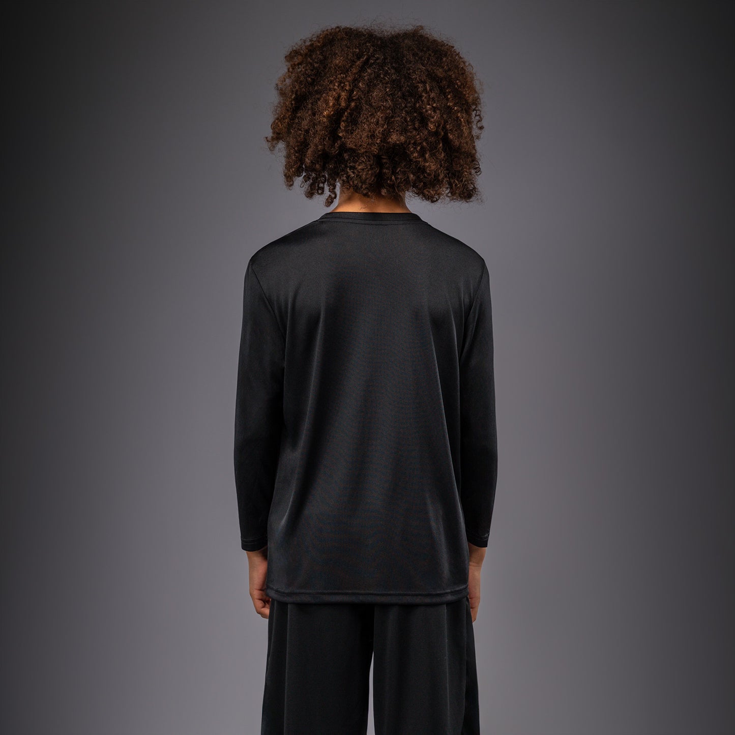 Venum Lineup T-shirt met lange mouwen voor jeugd - Zwart/Wit