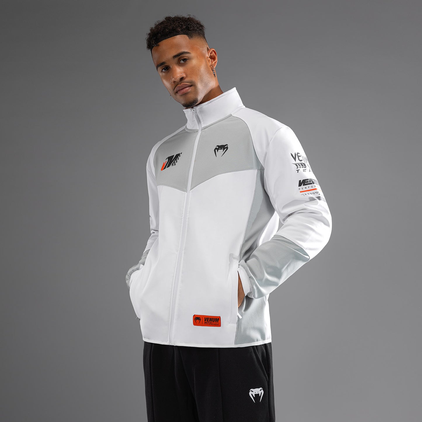 Venum Motorsport Softshell Jacket - Sneeuw Wit