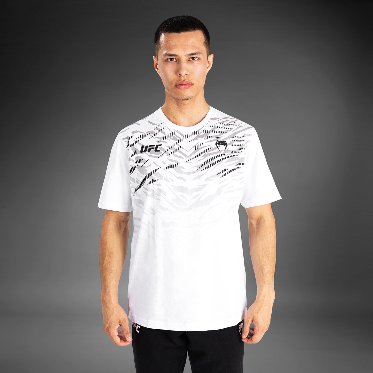 UFC Fusion by Venum Replica Korte Mouwen T-shirt voor Heren - Wit