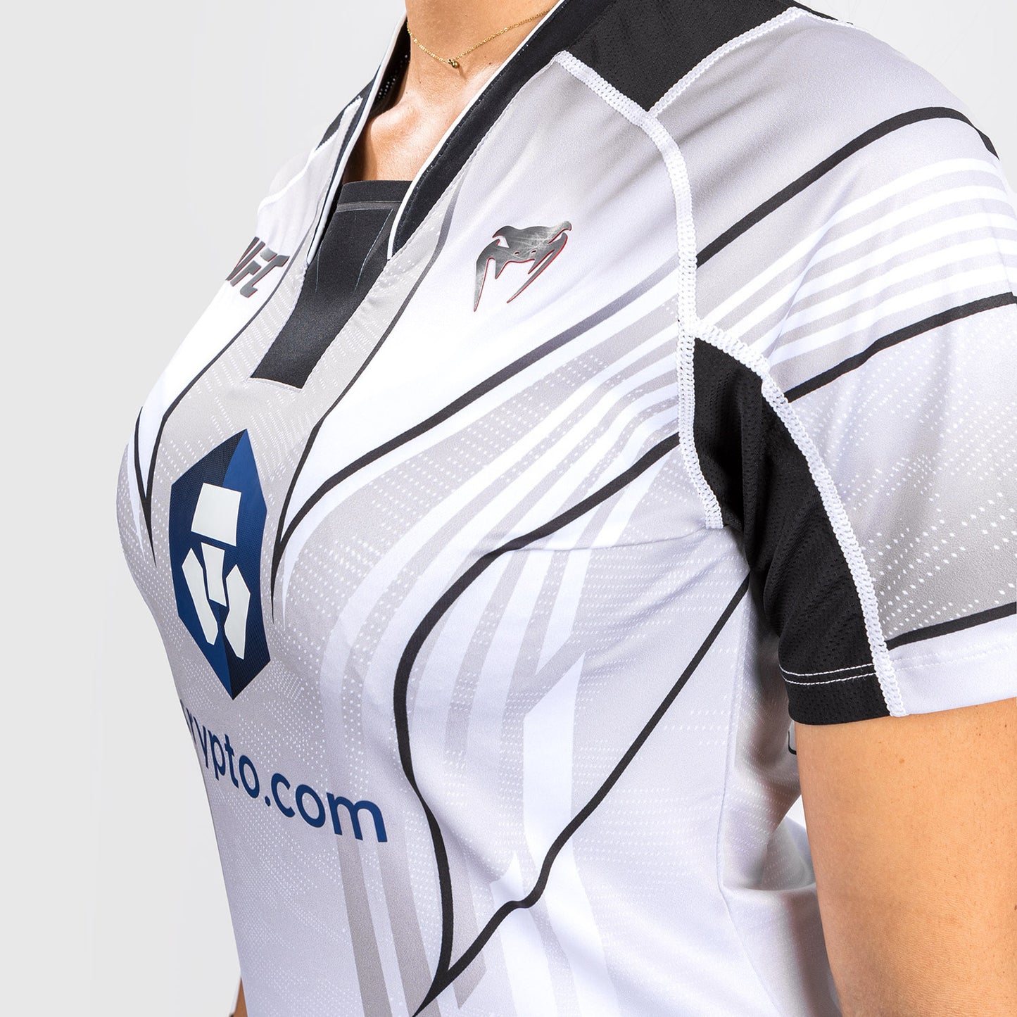 UFC Venum Authentic Fight Night 2.0 Vrouwen Walkout Jersey - Wit