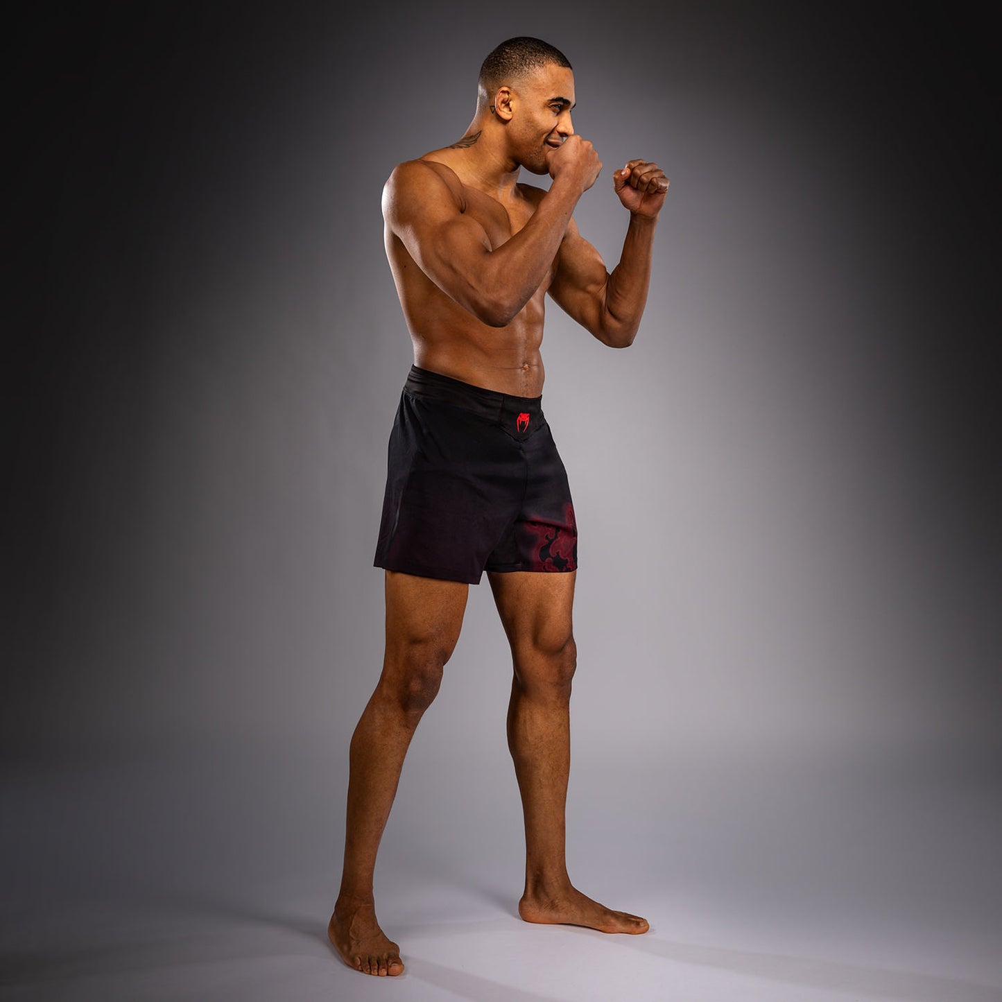 Venum Spectre Fightshorts – Zwart/Rood