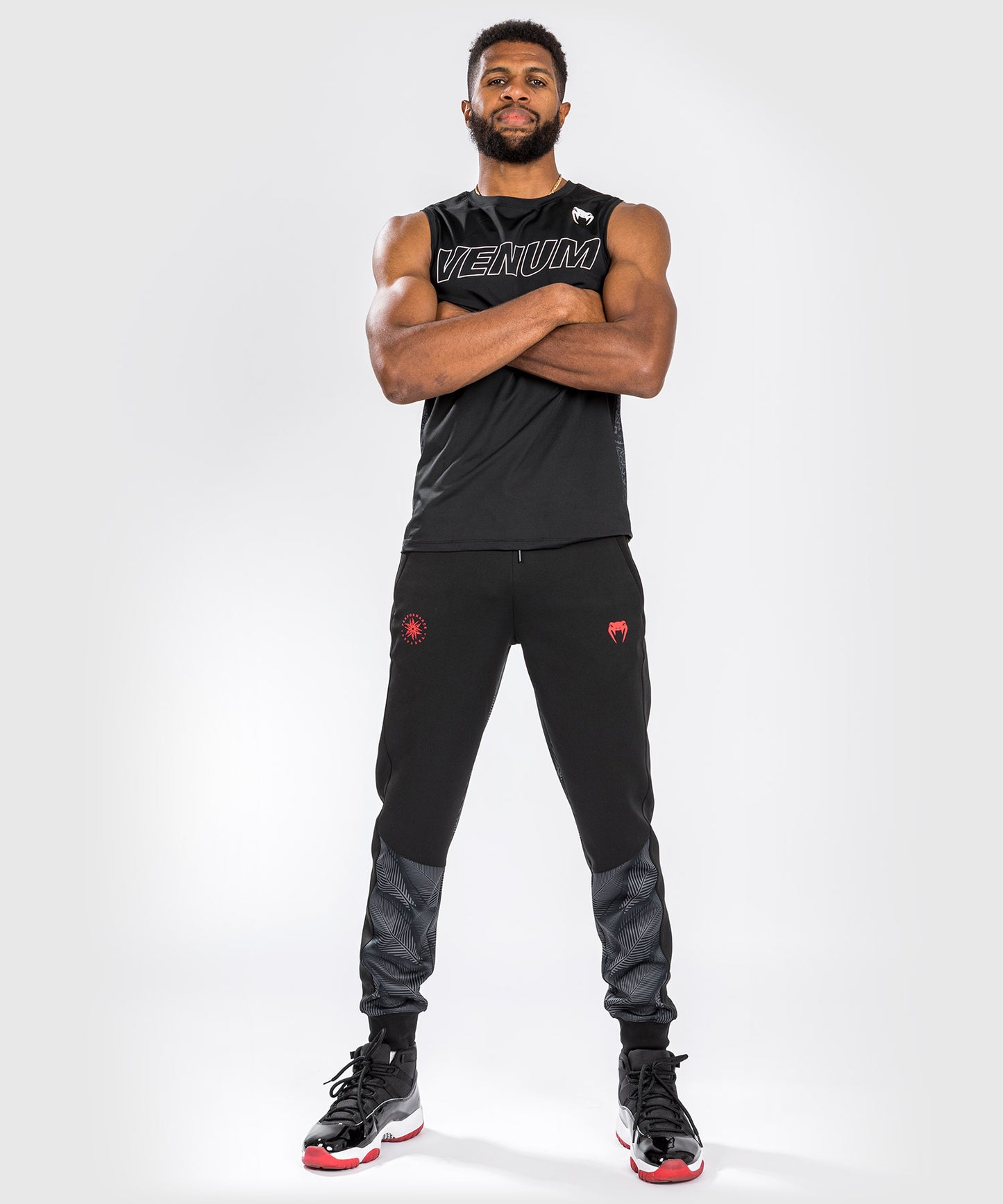 Venum Phantom joggingbroek - zwart/rood