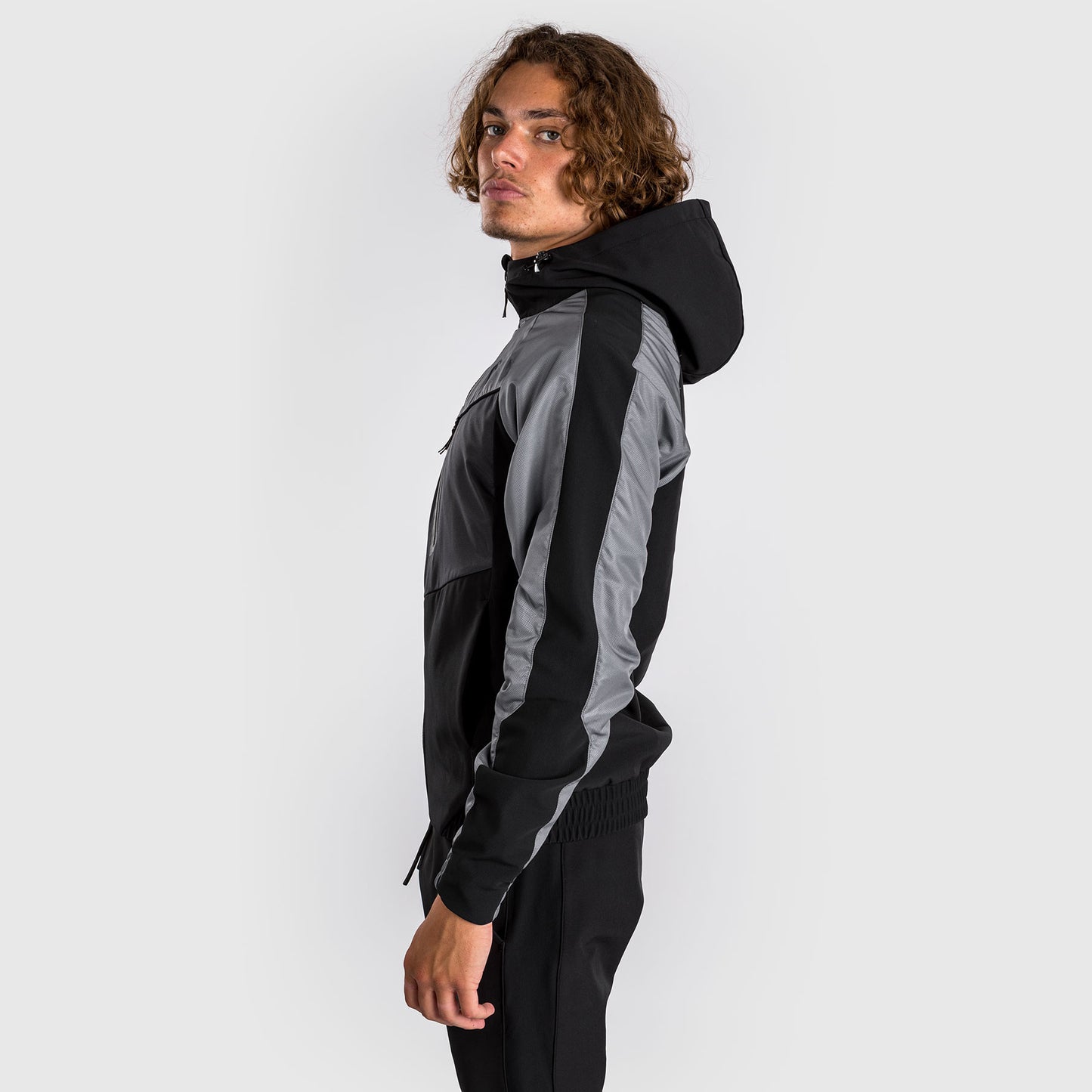 Venum Laser 3.0  Track Jacket - Zwart/Grijs