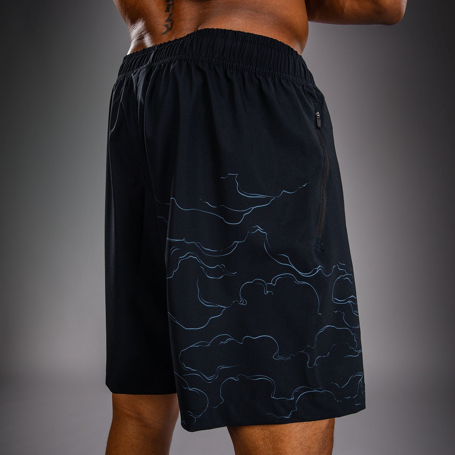 Venum Thunder Dragon Trainingsshorts – Zwart/Grijs/Koper