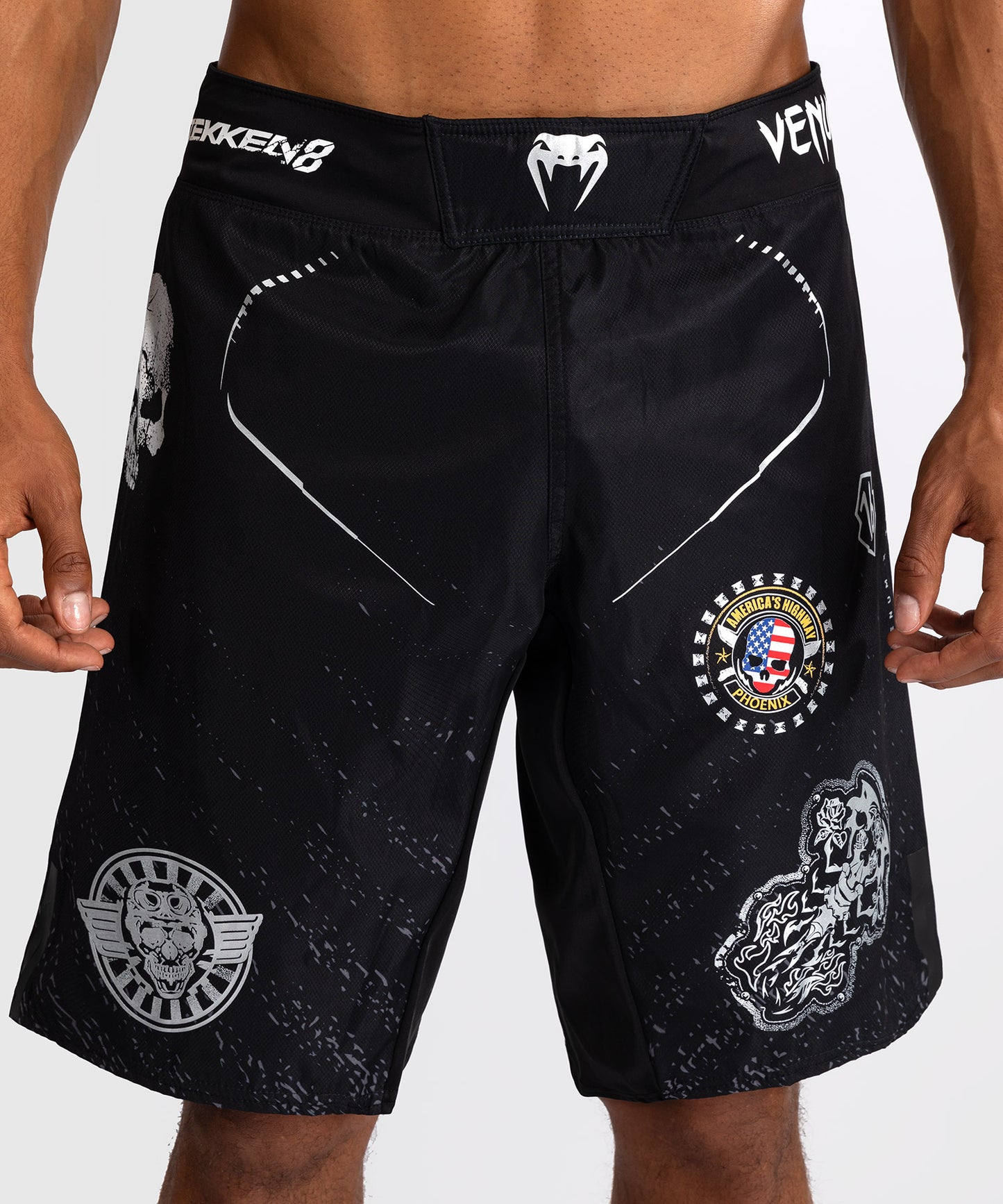 Venum x TEKKEN 8 - Paul Phoenix Vechtshorts - Zwart