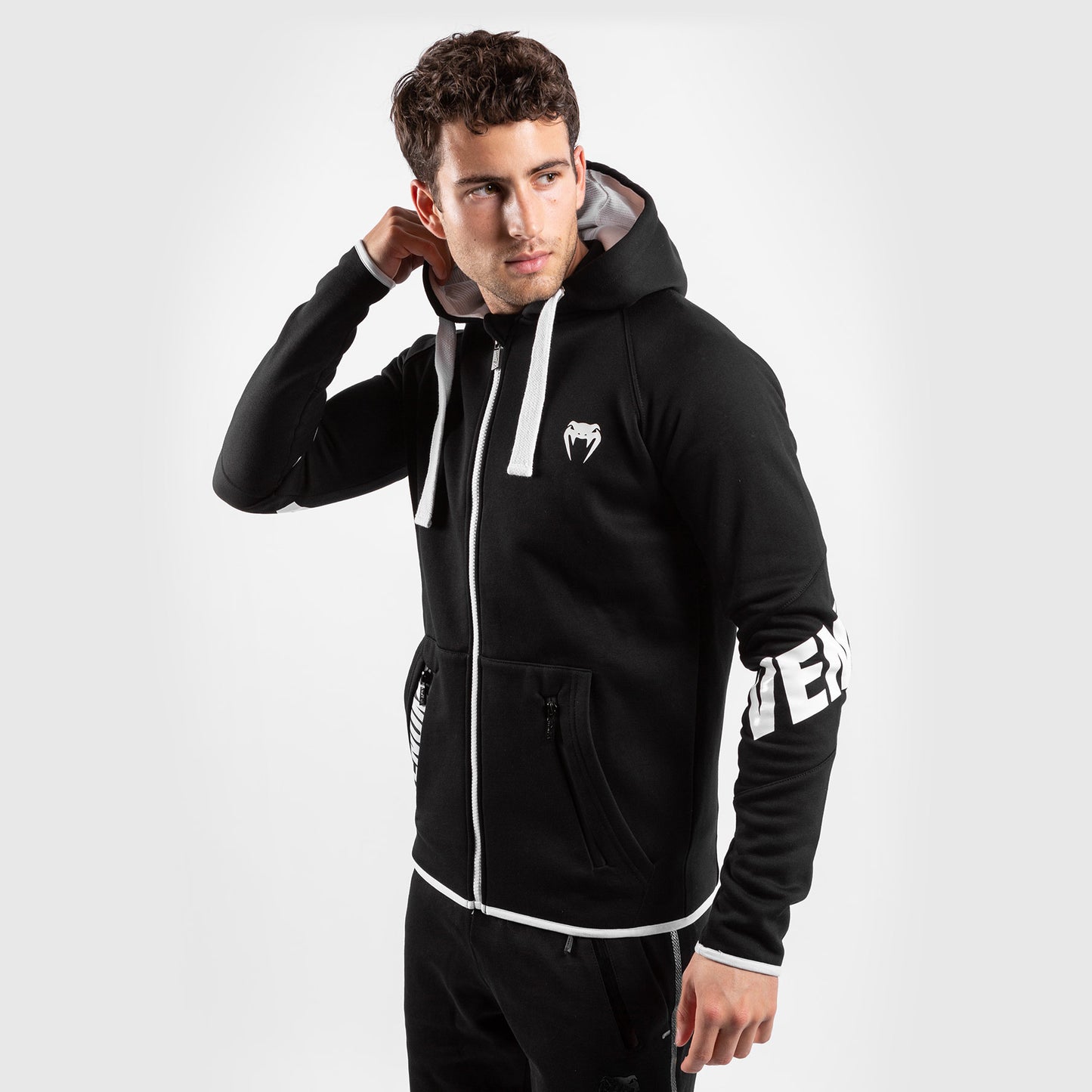 Venum Contender 3.0 Hoodie - Zwart/Wit