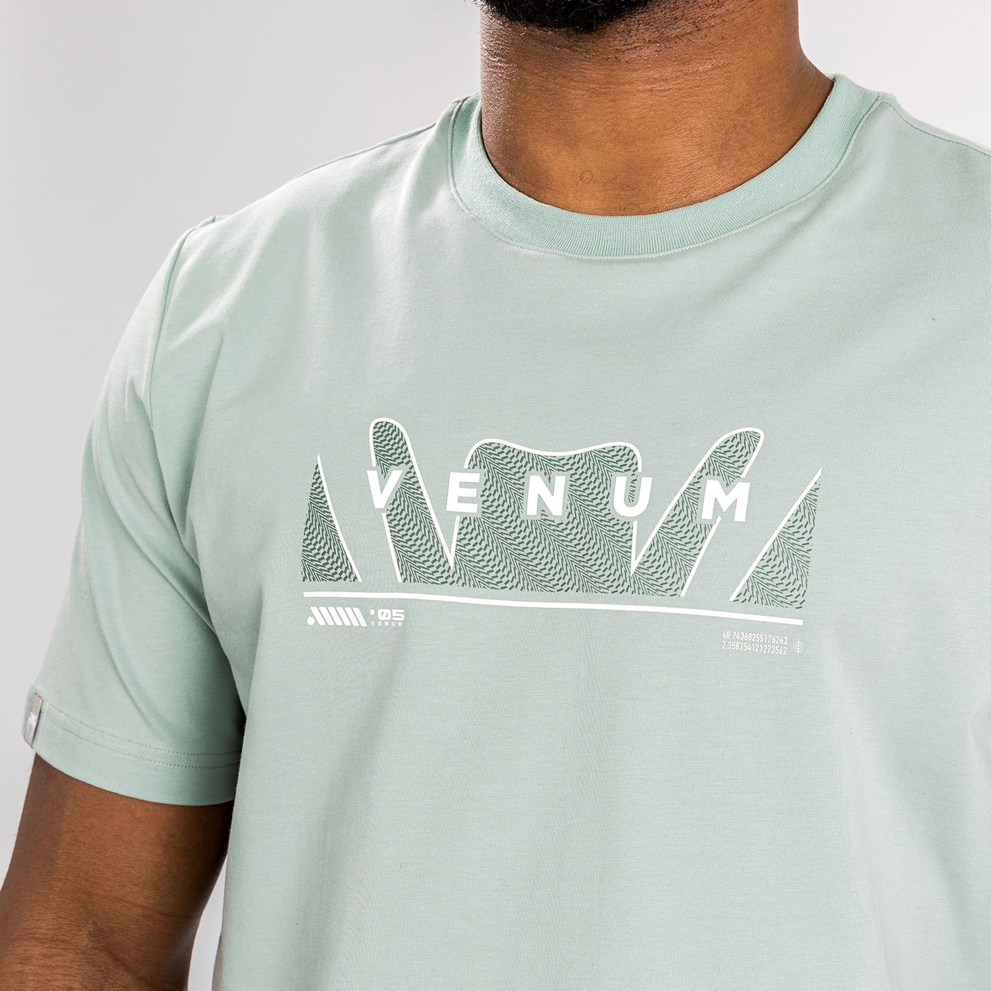 Venum Snake Print T-shirt - Aqua Groen