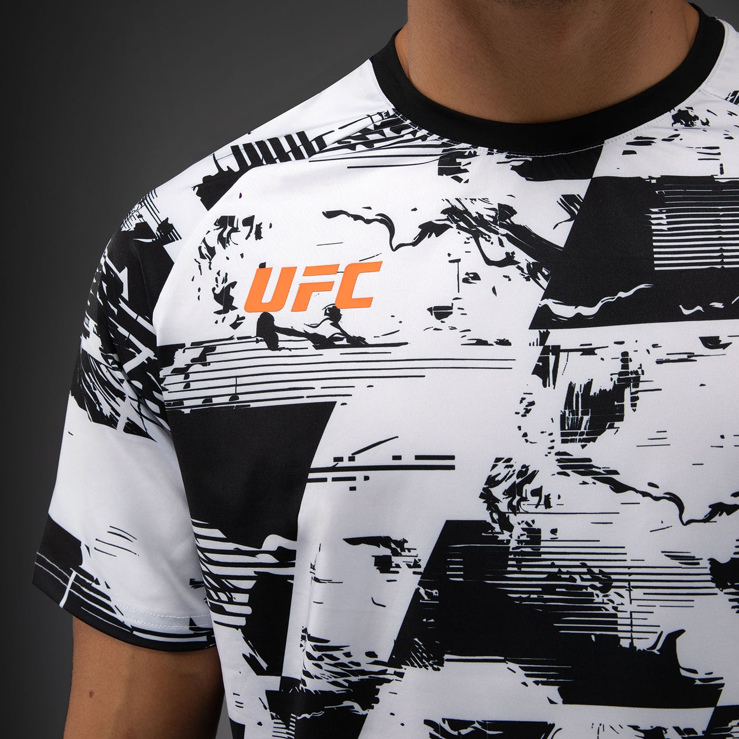 UFC Zenith by Venum Authentic Fight Week Performance T-shirt Korte Mouw Heren - Wit