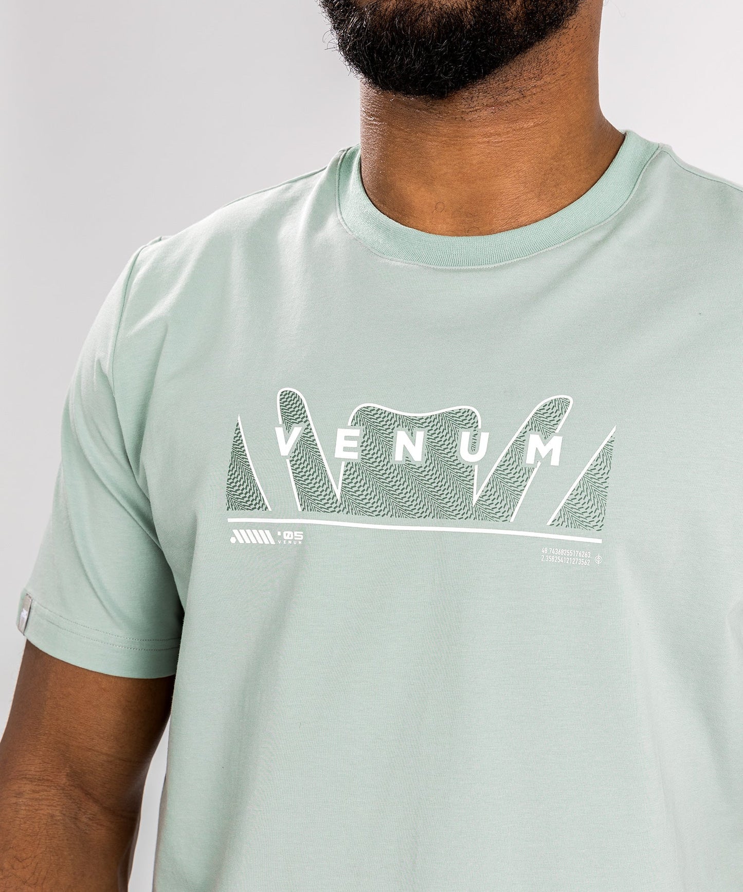 Venum Snake Print T-shirt - Aqua Groen
