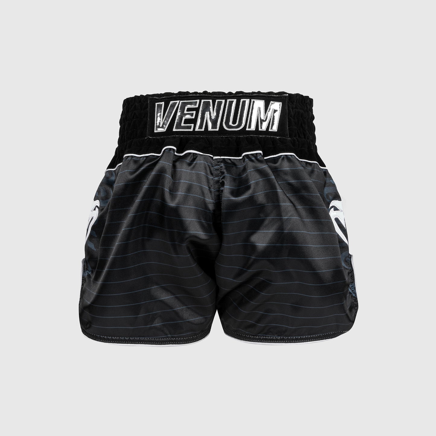 Venum Attack Muay Thai Broek - Zwart/Zilver