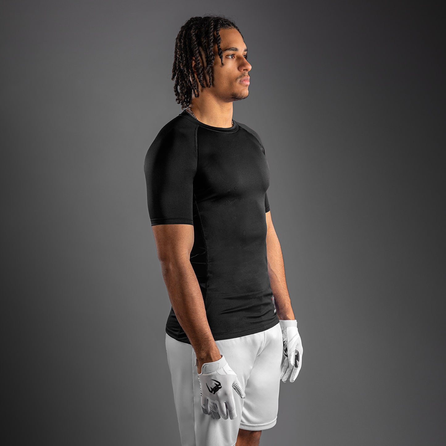 Venum Lineup Compressie T-shirt met halve mouwen - Zwart/Wit
