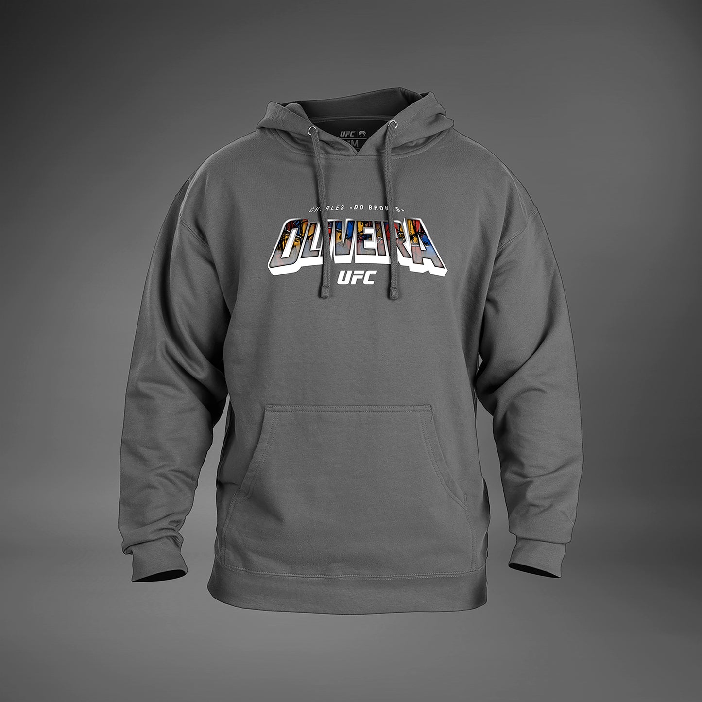 UFC Unrivaled by Venum Charles Oliveira Mannen Hoodie - Heather Grey