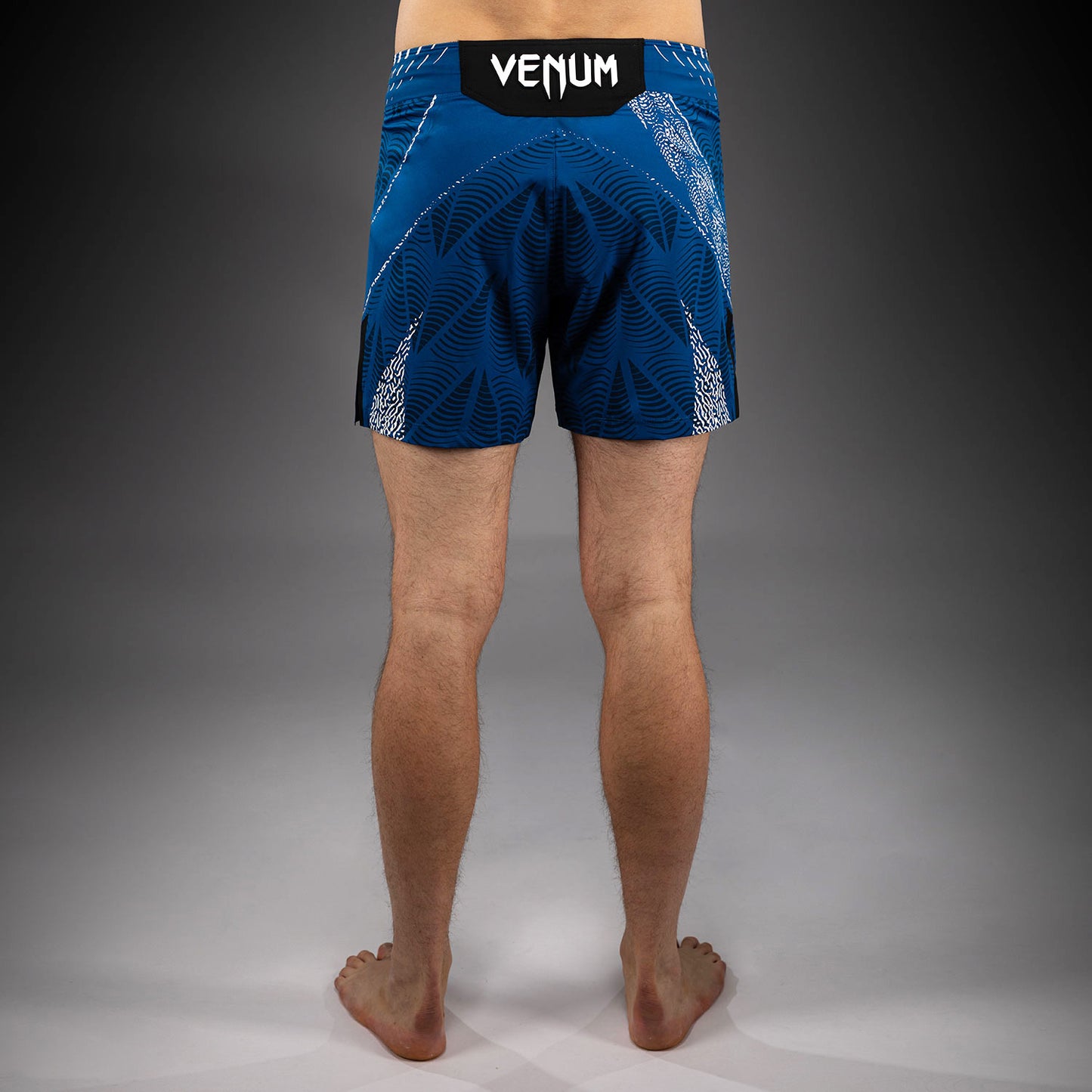 UFC Zenith by Venum Authentic Fight Night Short Fit Fight Short Heren Personalized - Blauw